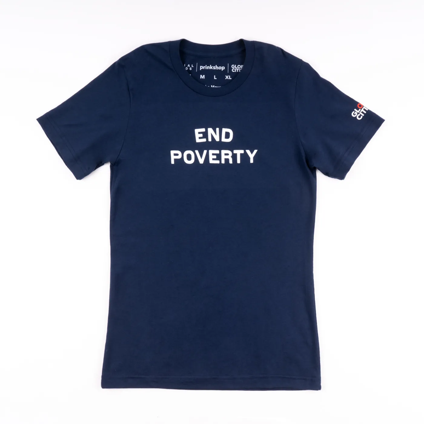Global Citizen Festival  Global Citizen Social Goods End Poverty T-shirt
