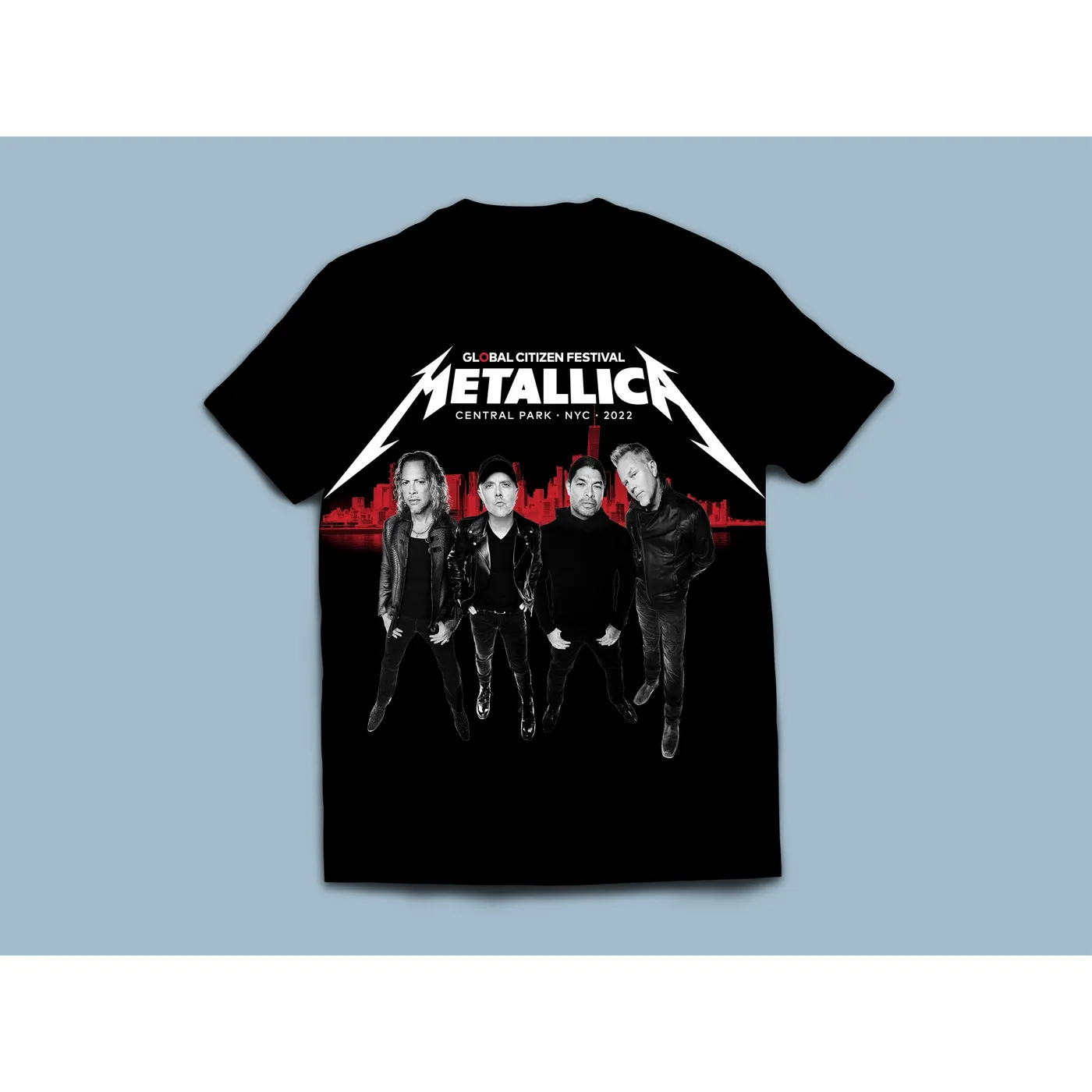 Global Citizen Festival  GCF 2022 Metallica T-shirt