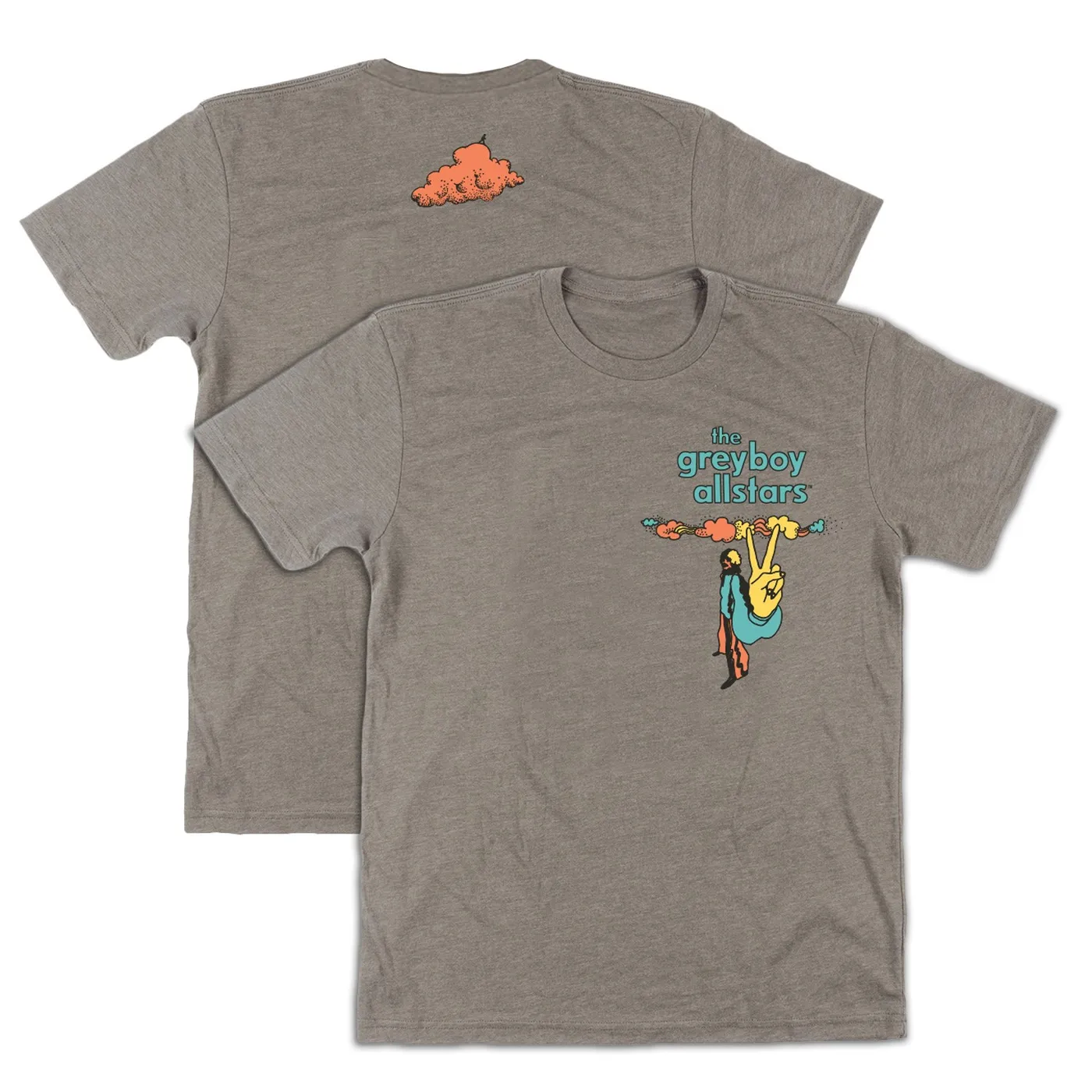 The Greyboy Allstars Peace Man Como De Allstars Tee