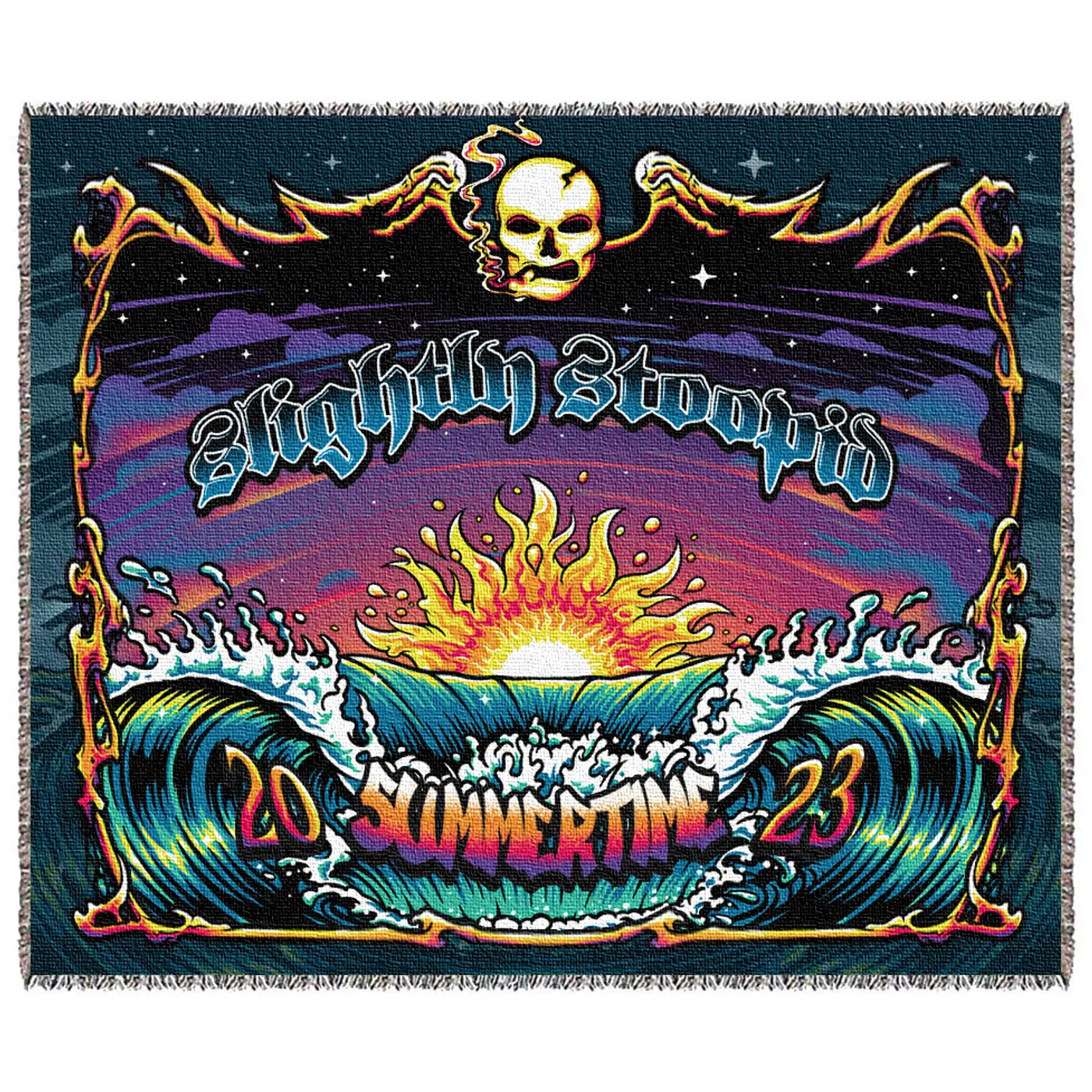 Slightly Stoopid Summertime Tour Blanket 2023