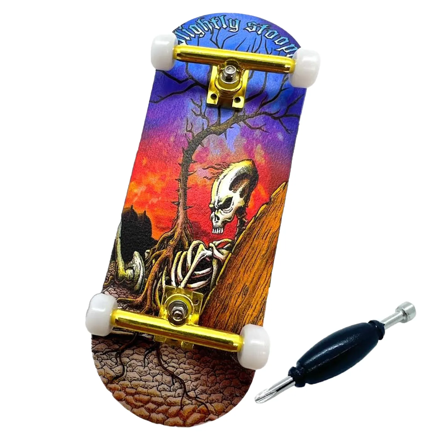 LC BOARDS X SLIGHTLY STOOPID 98X34 CLOSER TO THE SUN FINGERBOARD COMPLETE