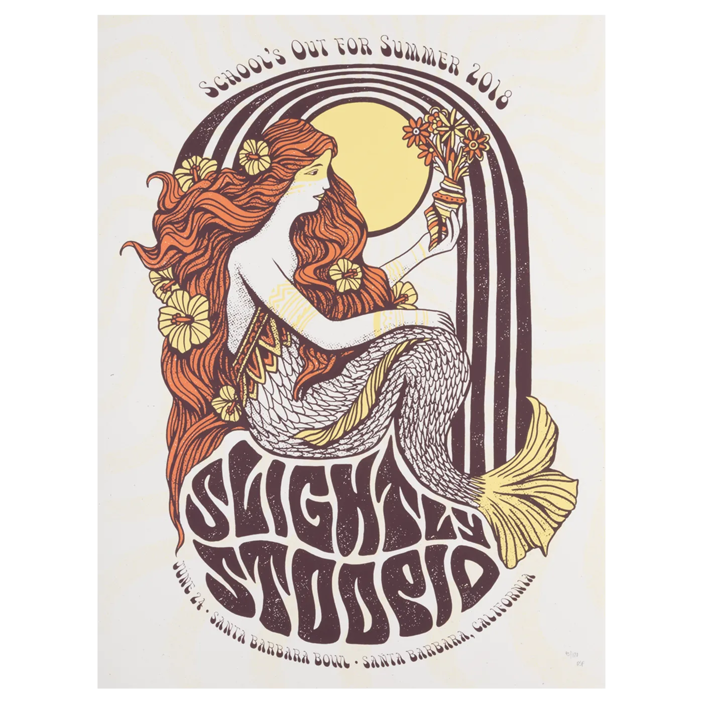 Slightly Stoopid Santa Barbara CA - 6.24.18 Poster