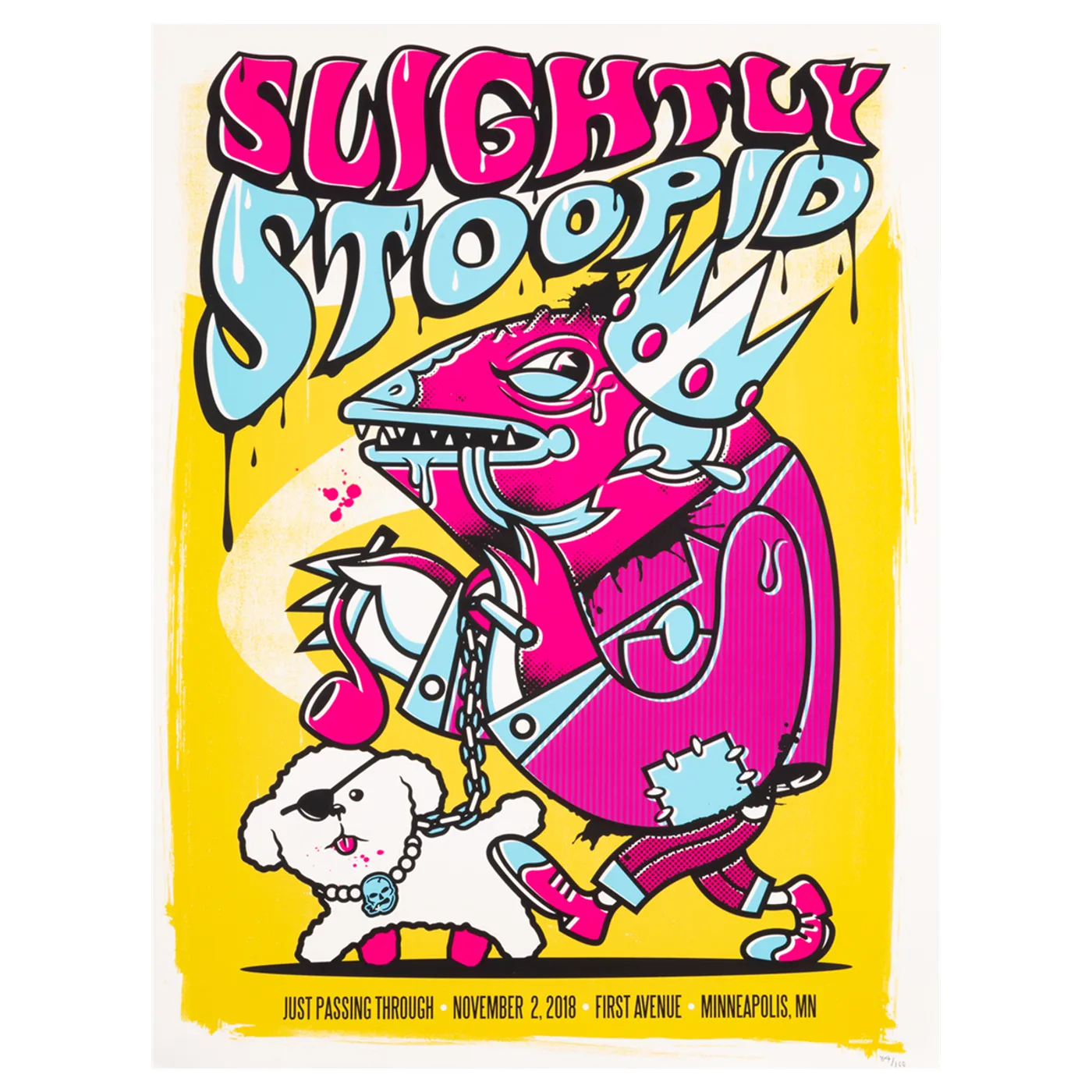 Slightly Stoopid Minneapolis, MN 11.2.18 Poster