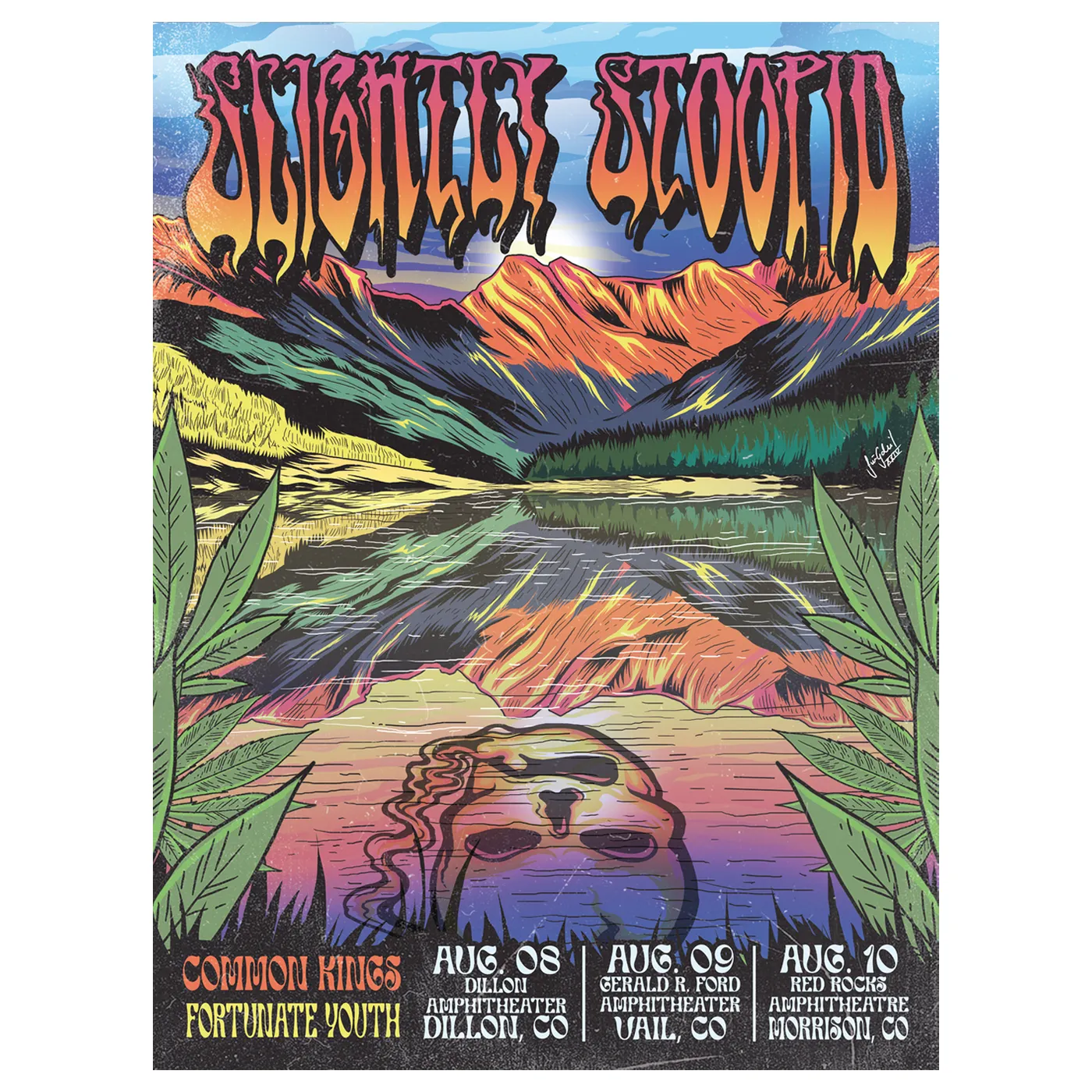 Slightly Stoopid 2024 Colorado Event Poster