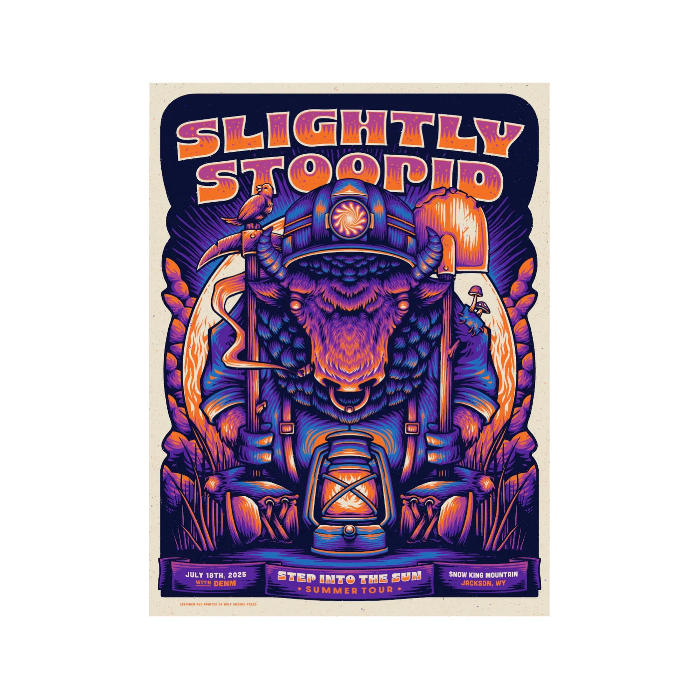 Slightly Stoopid 7/18/2025 Jackson, WY Half Hazard & Joel and Chris Poster