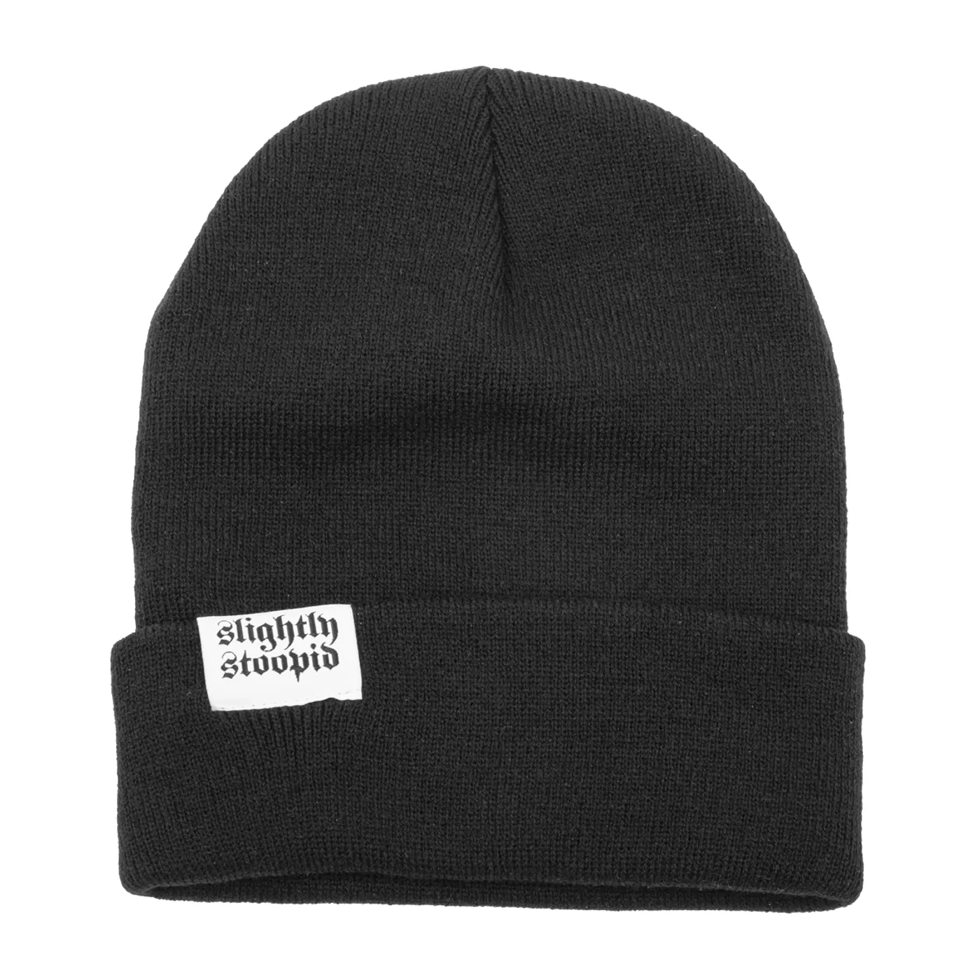 Slightly Stoopid Knit Beanie - Black
