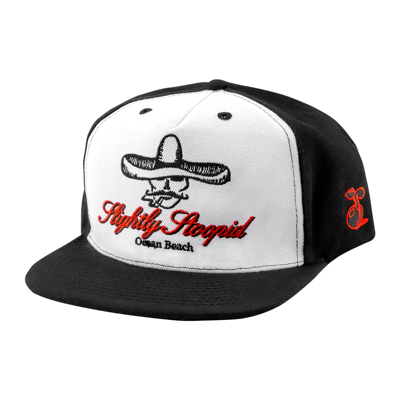 Slightly Stoopid Roberto's Snapback Flat Brim Hat