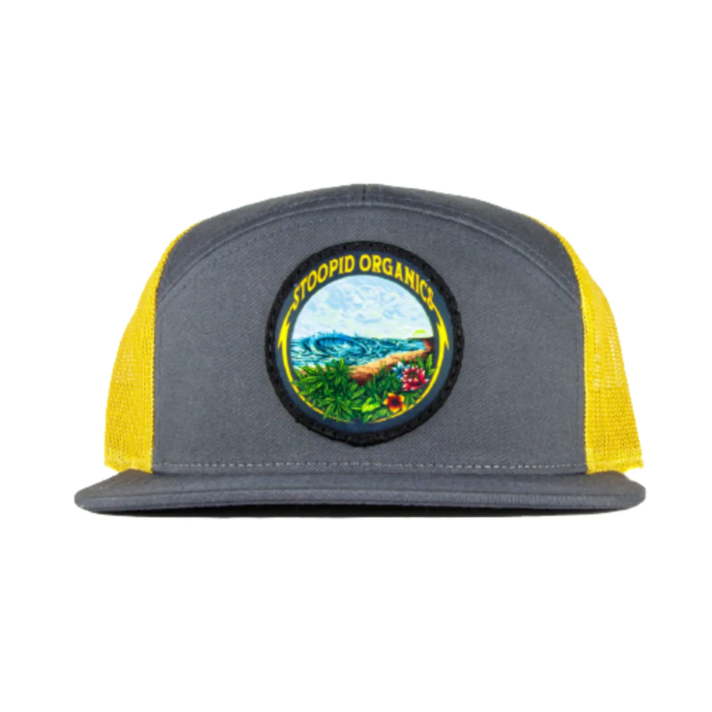 Slightly Stoopid Stoopid Organics Hat - Gold Mesh