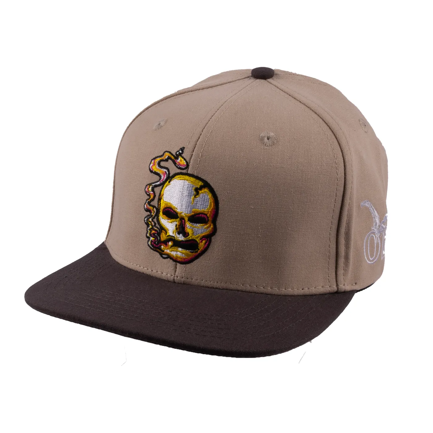 Slightly Stoopid Alpine Smoking Skull Snapback