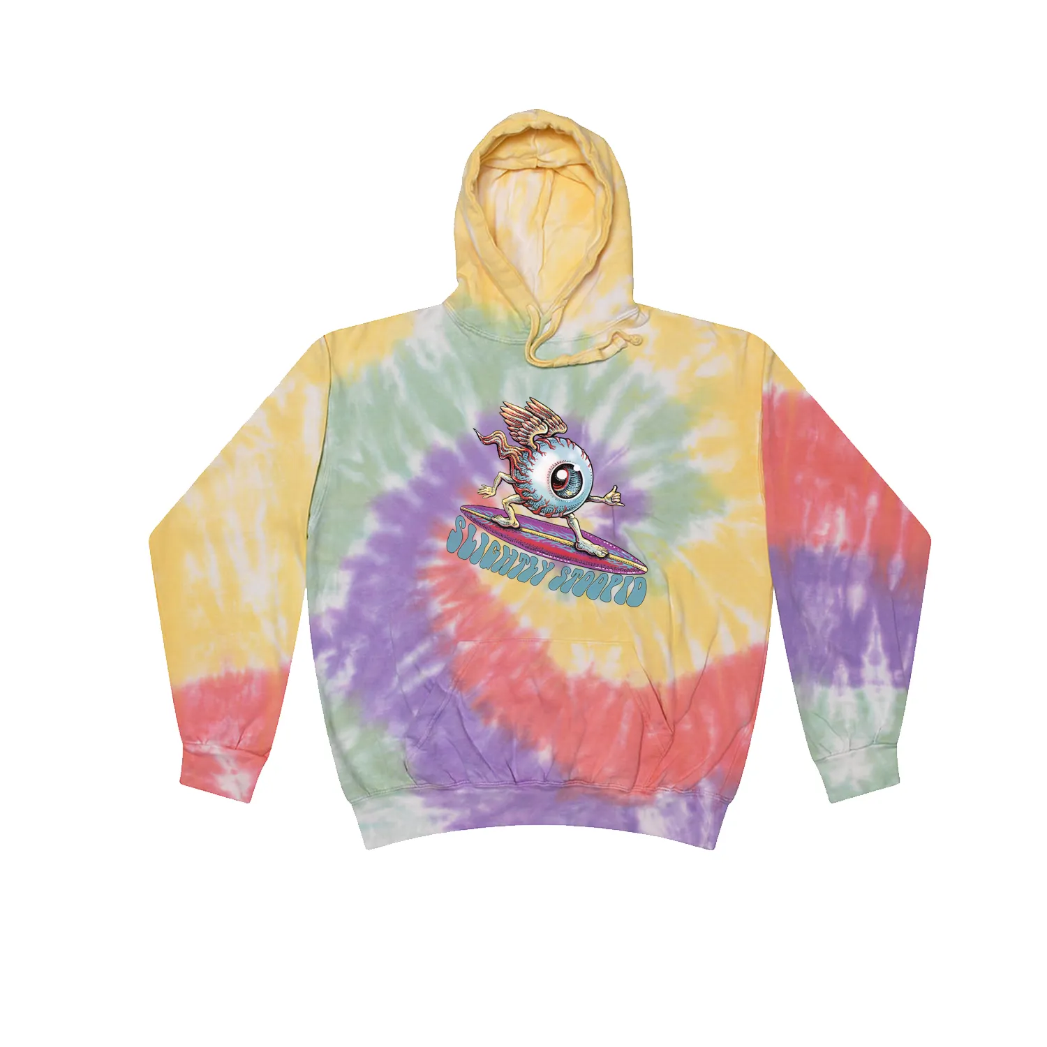 Youth Surfing Eye Tie Dye Hoodie