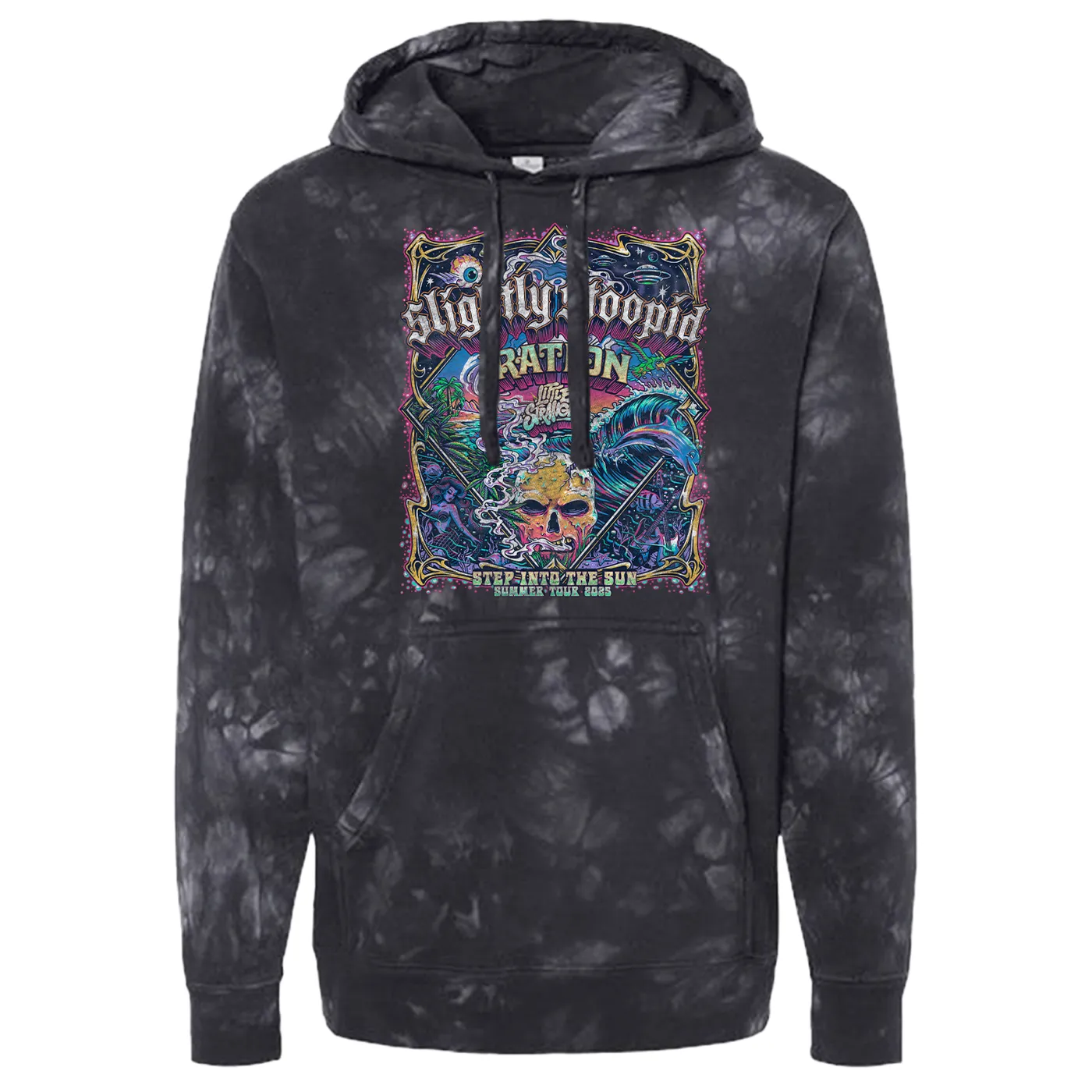 Slightly Stoopid 2025 Admat Tie Dye Tour Hoodie