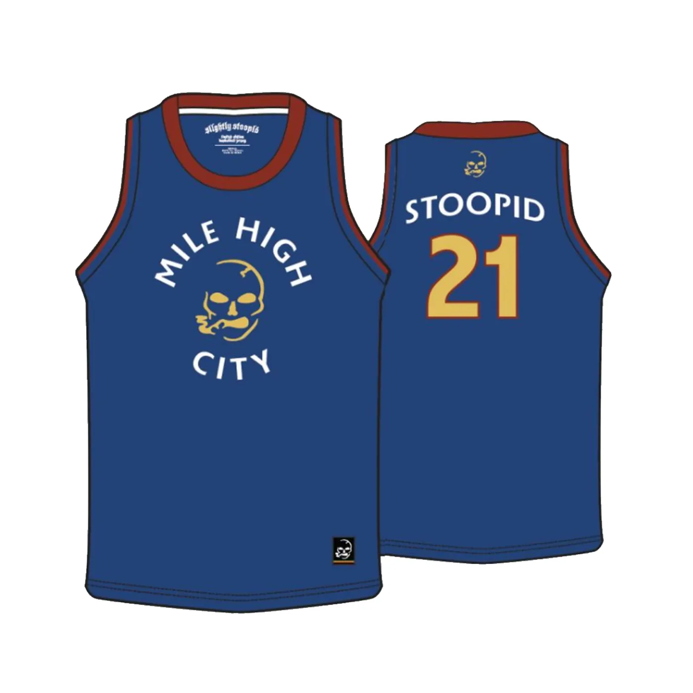 Slightly Stoopid Red Rocks 2021 Blue Mile High Jersey