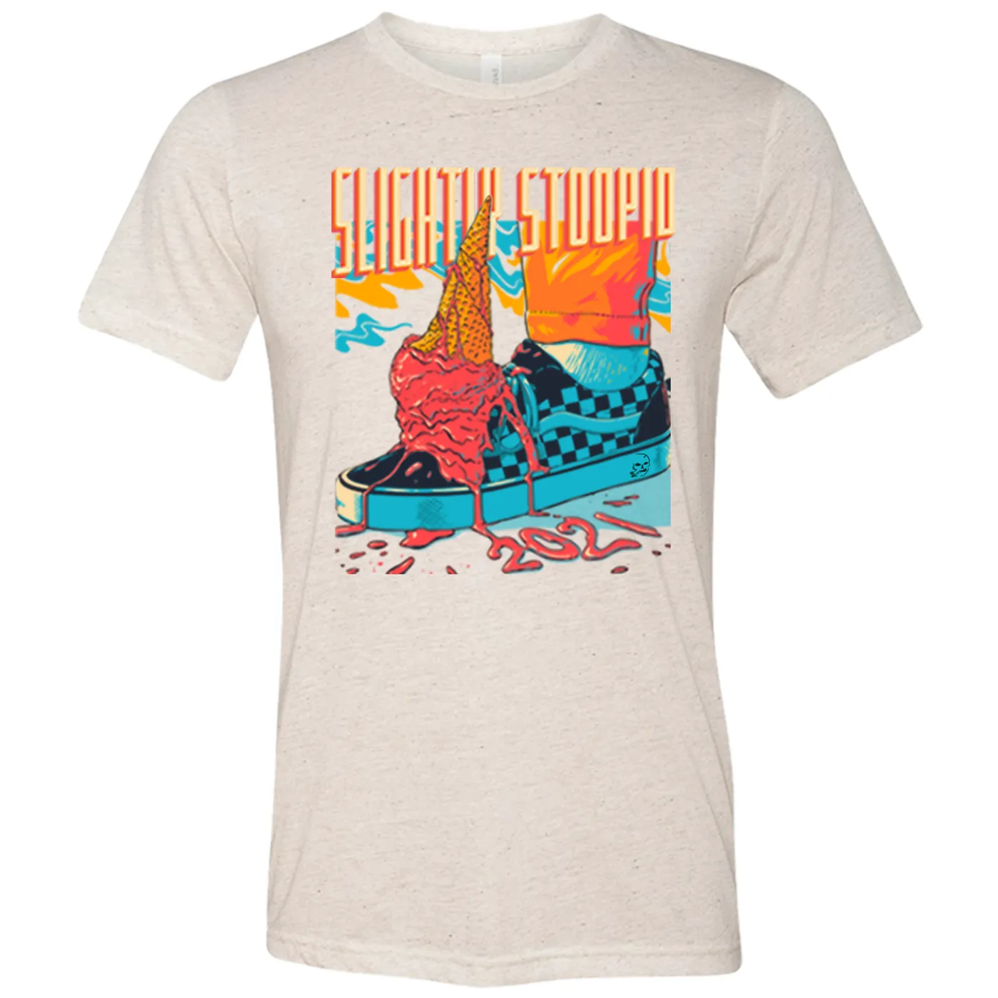 Slightly Stoopid Mesa 2021 Sneakers Tee (Oatmeal)