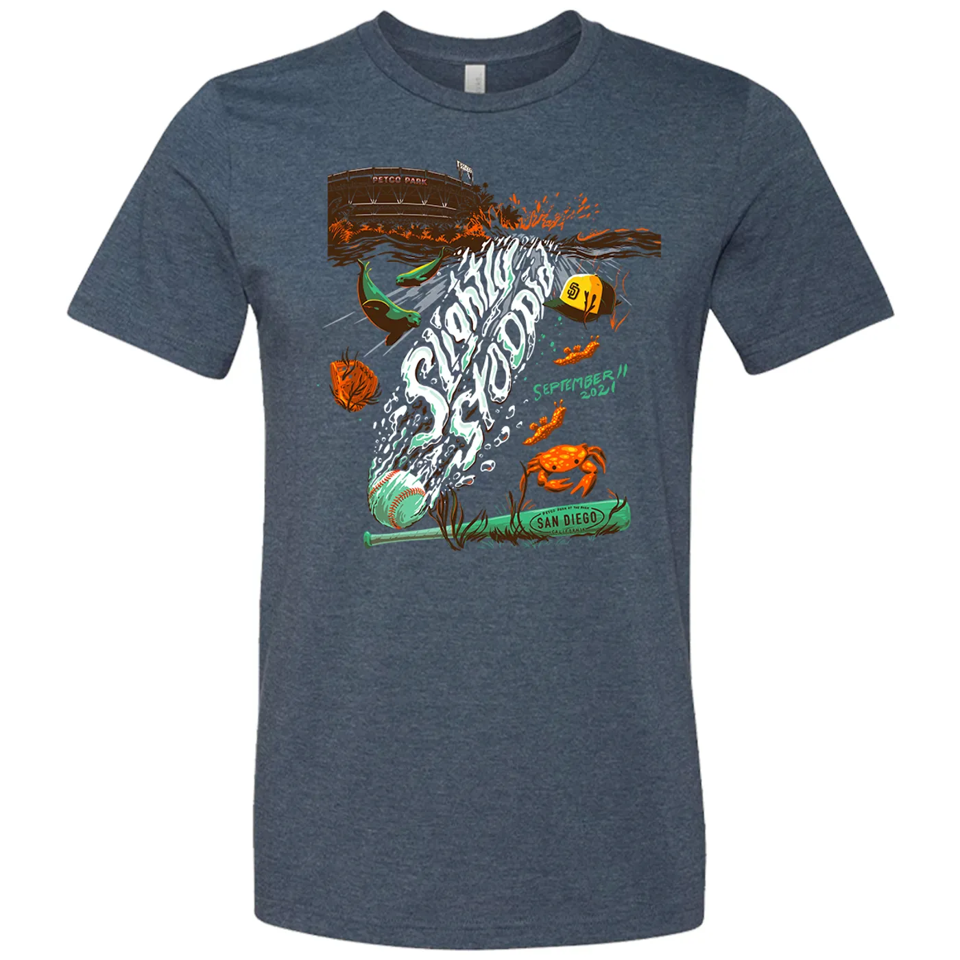 Slightly Stoopid San Diego 2021 Ocean Tee