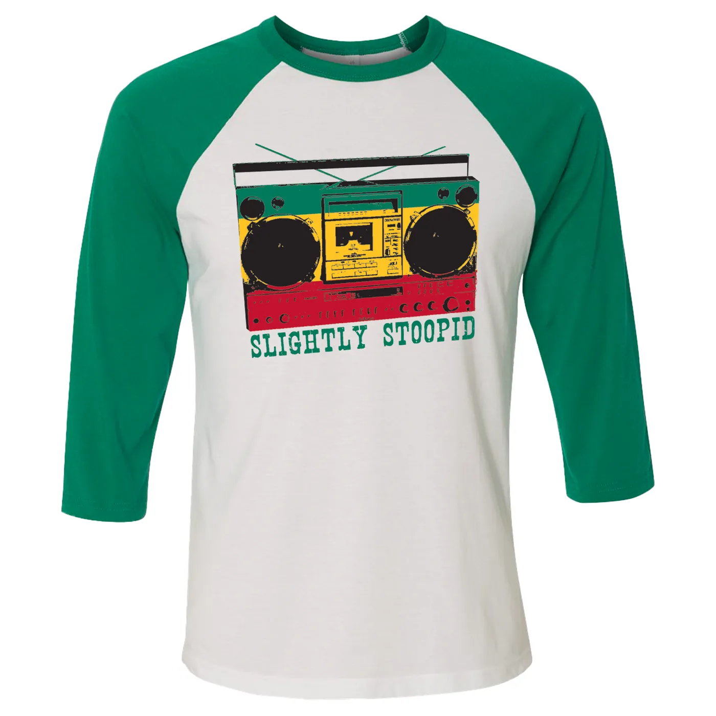 Slightly Stoopid Ghetto Blaster Raglan