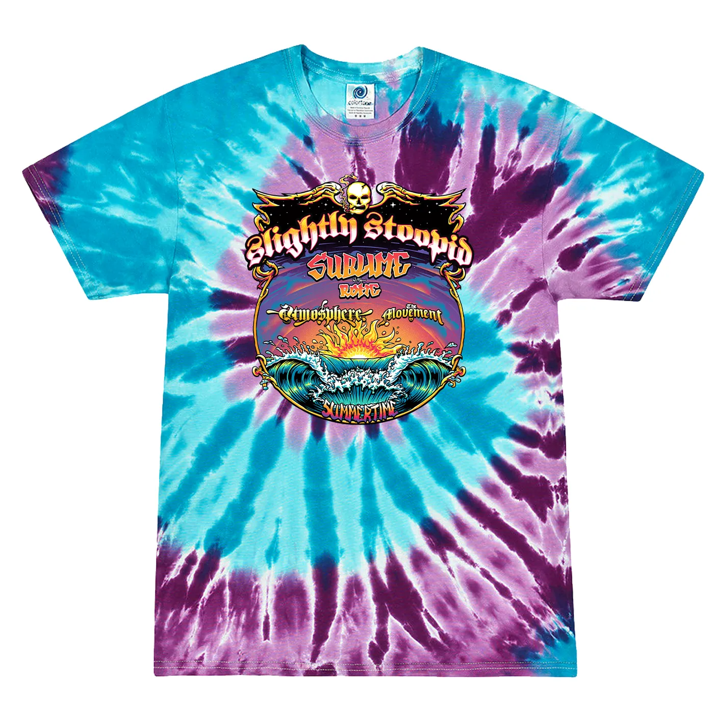 Slightly Stoopid Summertime Collab TieDye Tee
