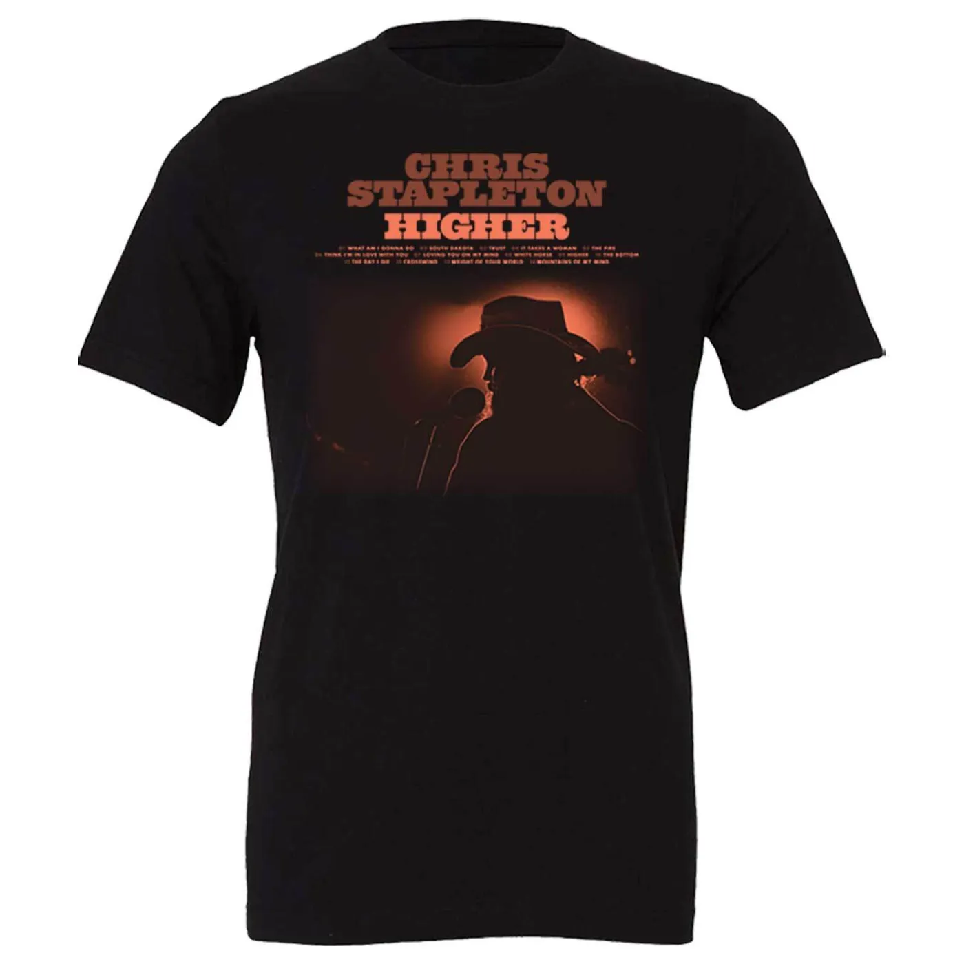 Chris Stapleton Higher Black Tee