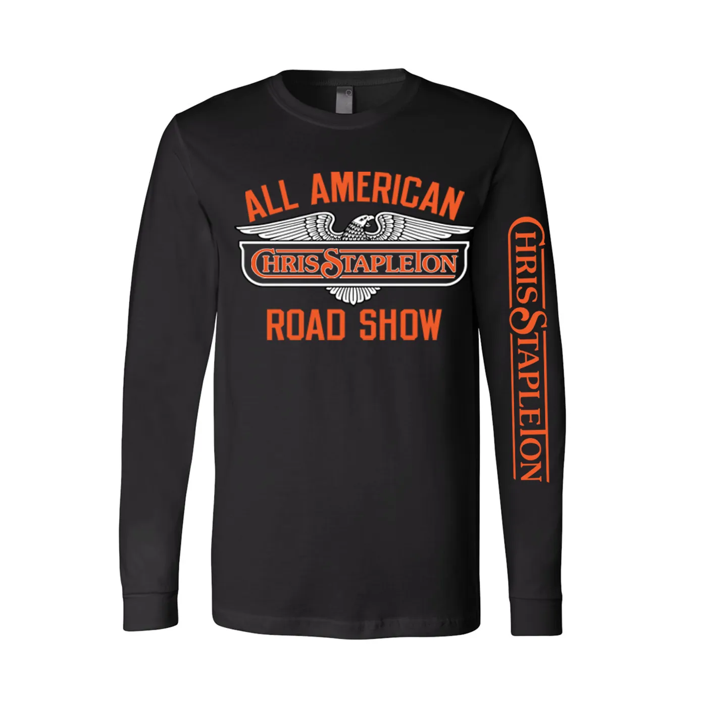 Chris Stapleton Unisex Triumph Eagle Design Long Sleeve Tee