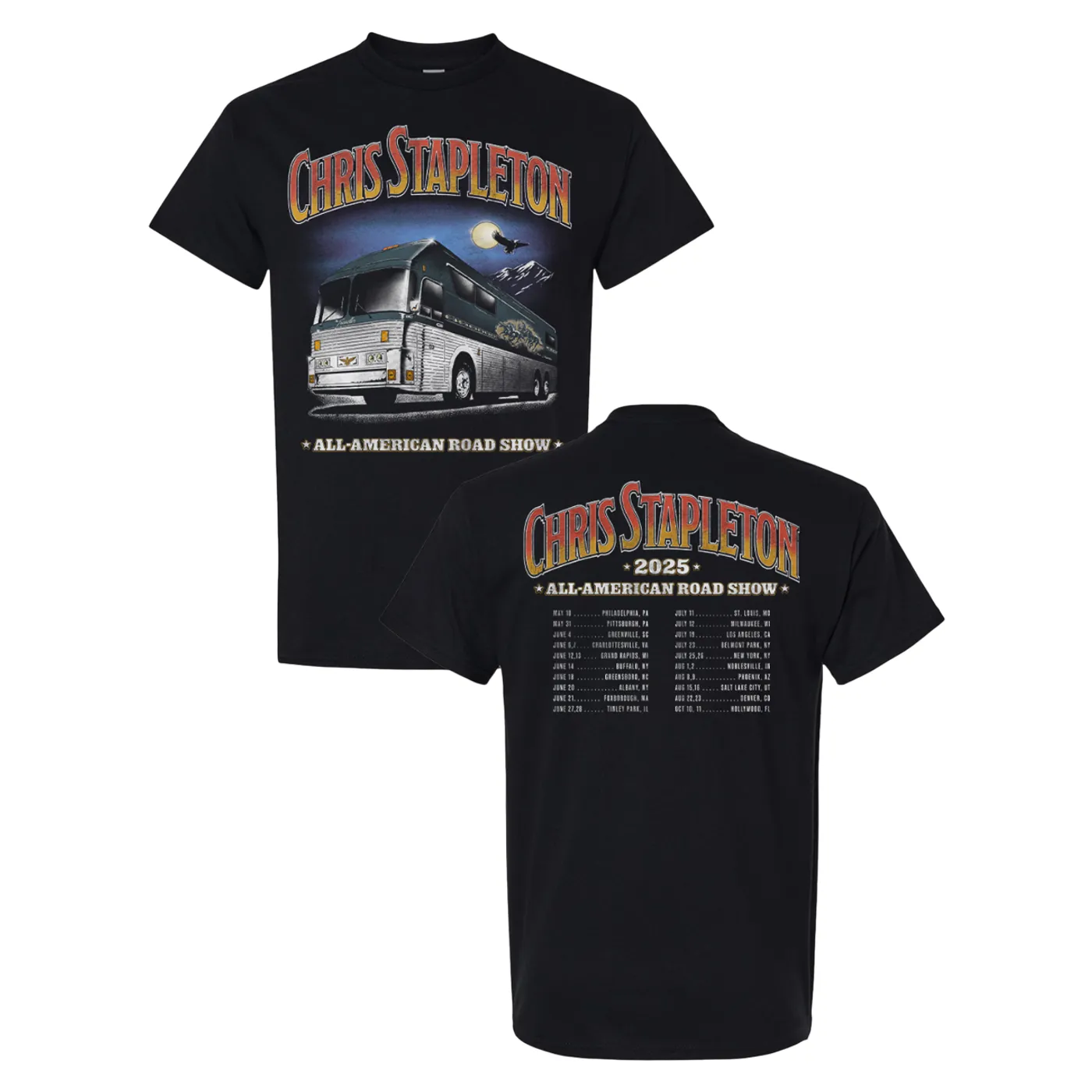 Chris Stapleton 2025 Tour Bus Tee