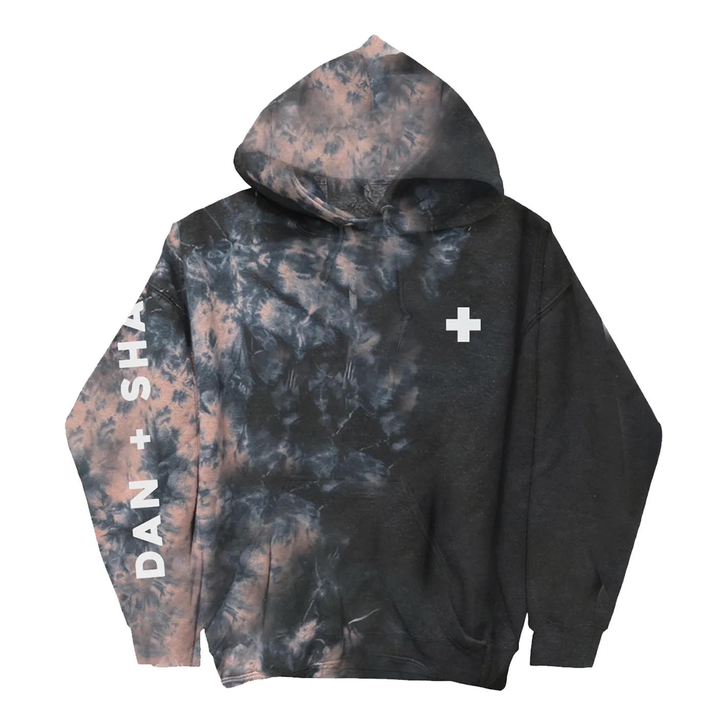 Dan + Shay TIE DYE DATEBACK HOODIE 2022