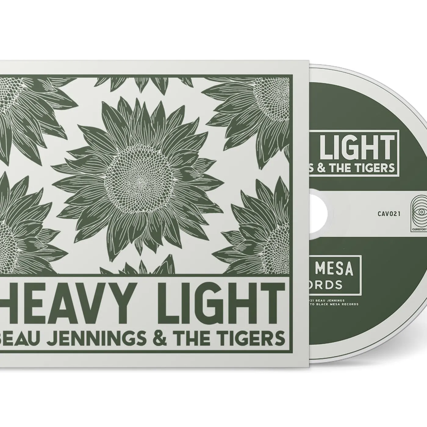 Beau Jennings & the Tigers Heavy Light CD
