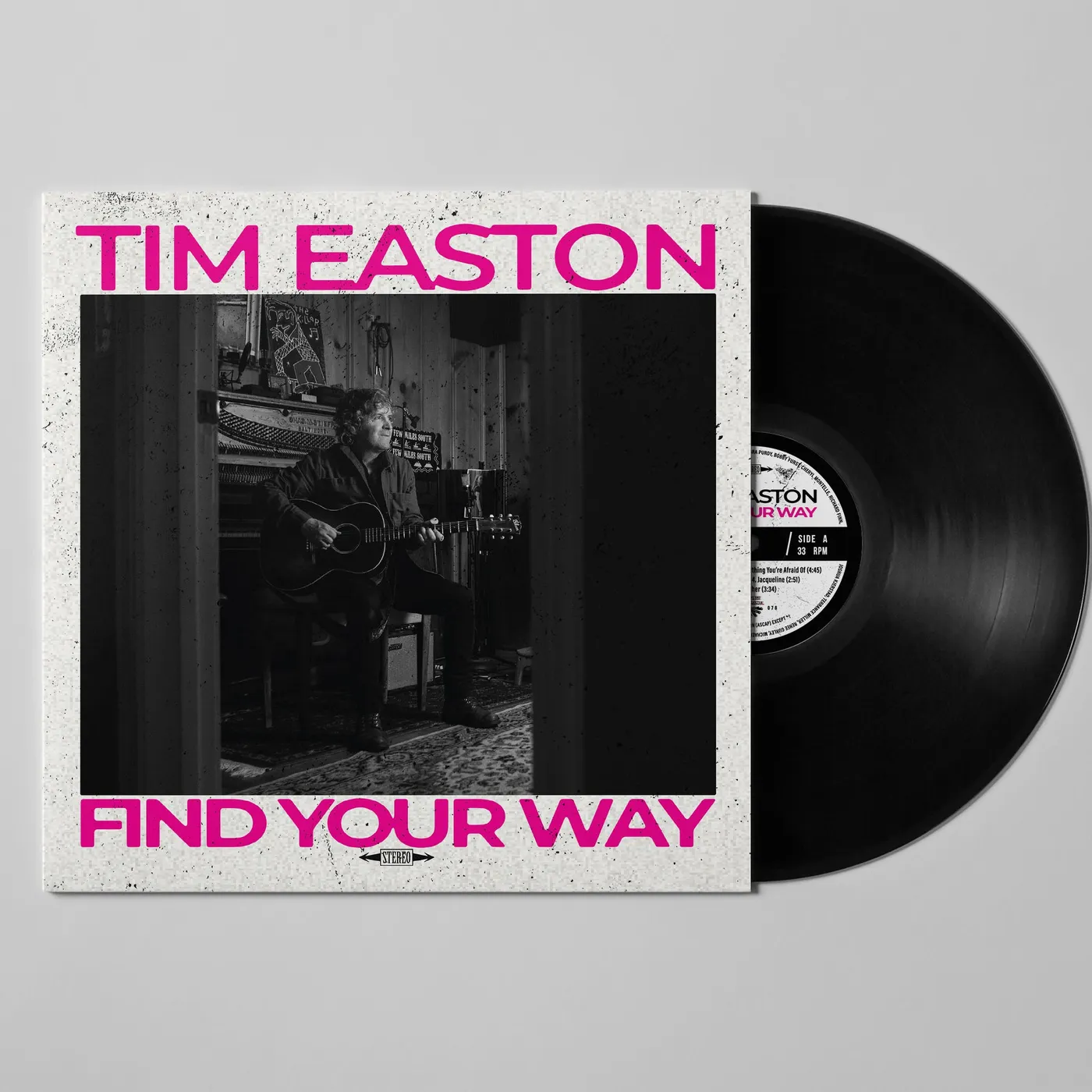 Tim Easton Find Your Way 12" LP (Black) (Vinyl)