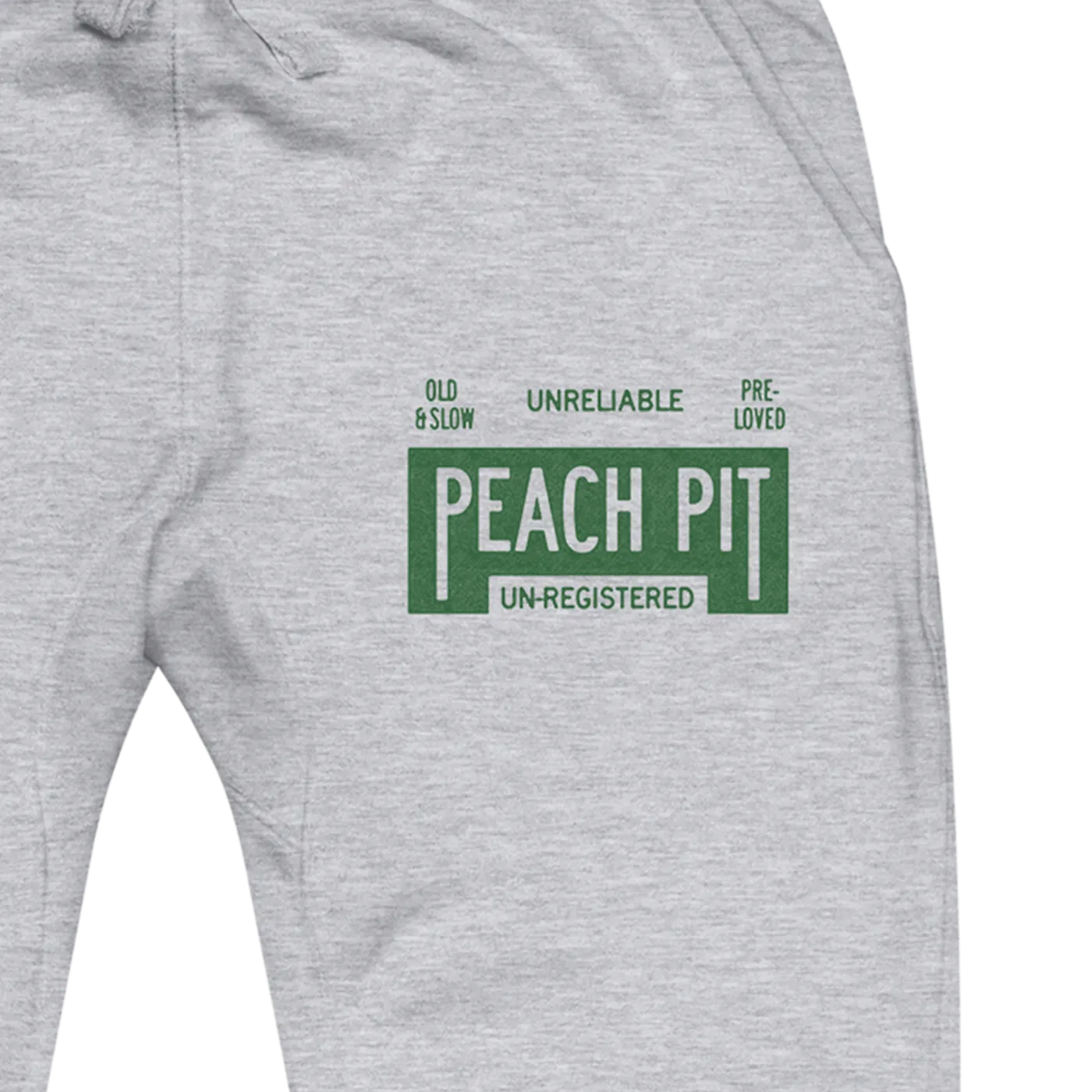 Peach Pit Newspaper Sweatpants