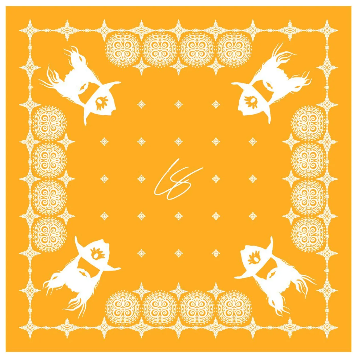 Chris Stapleton Gold Bandana
