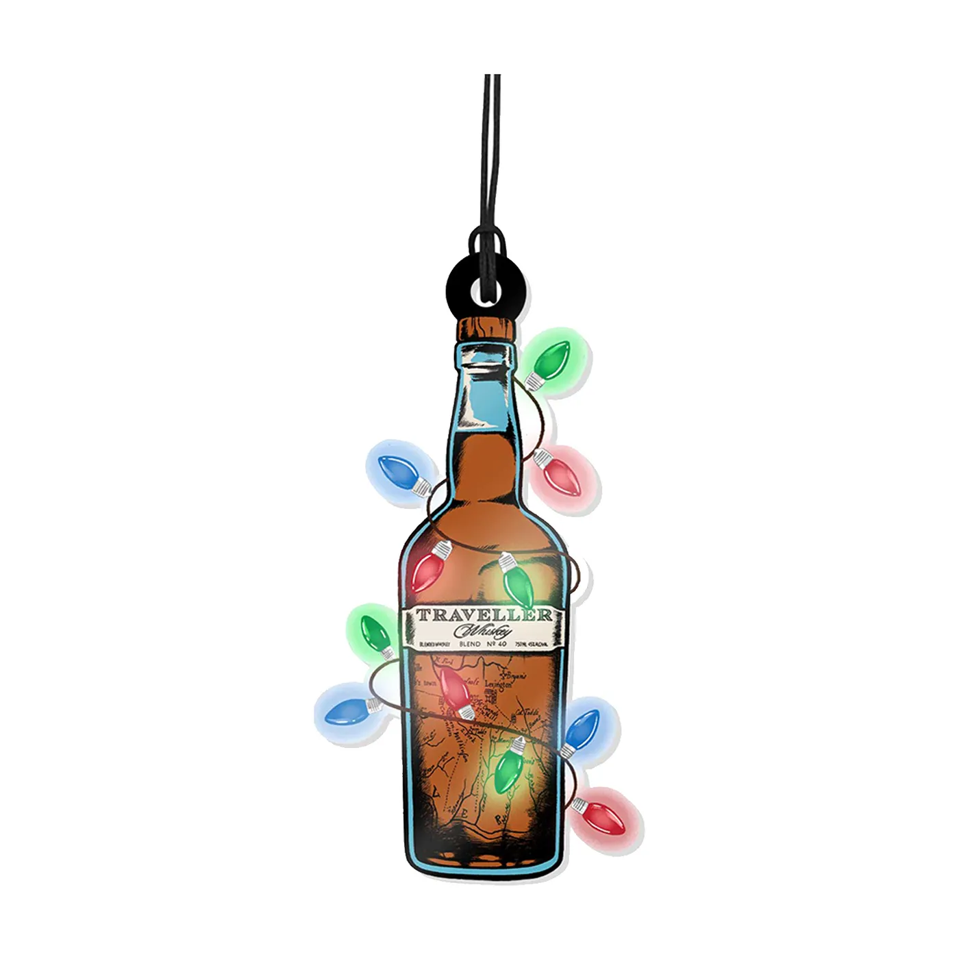 Chris Stapleton Traveller Whiskey Bottle Ornament