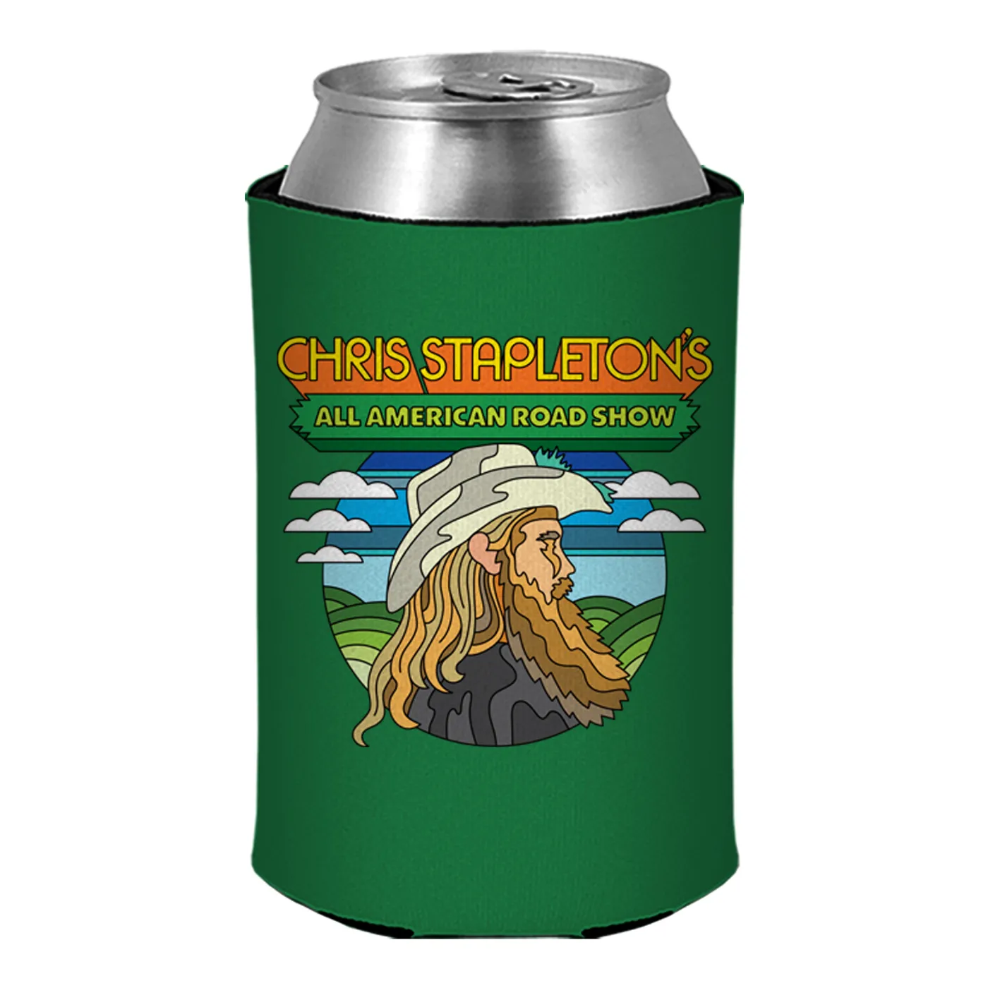 Chris Stapleton 2022 Tour Can Cooler