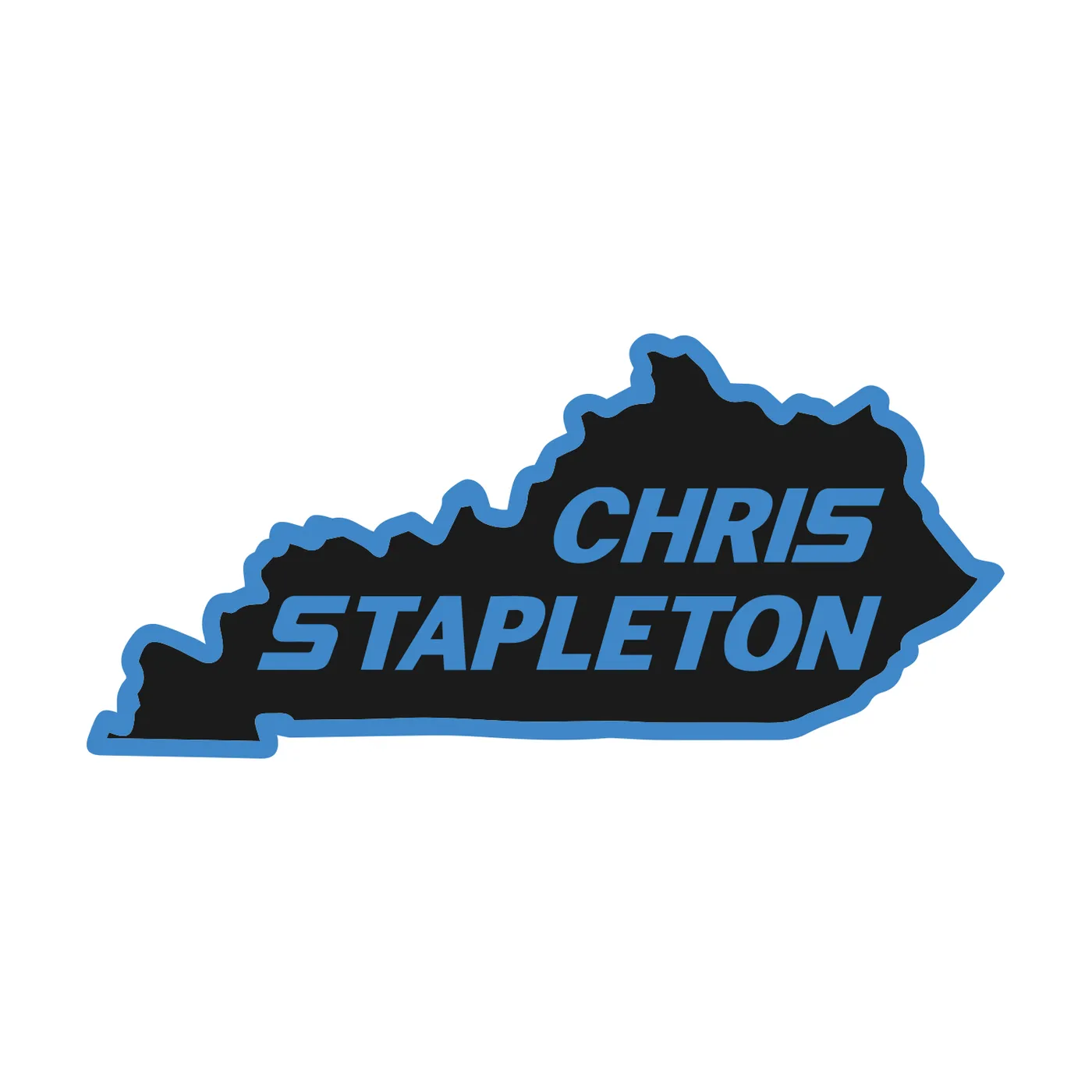 Chris Stapleton Stapleton Kentucky Sticker