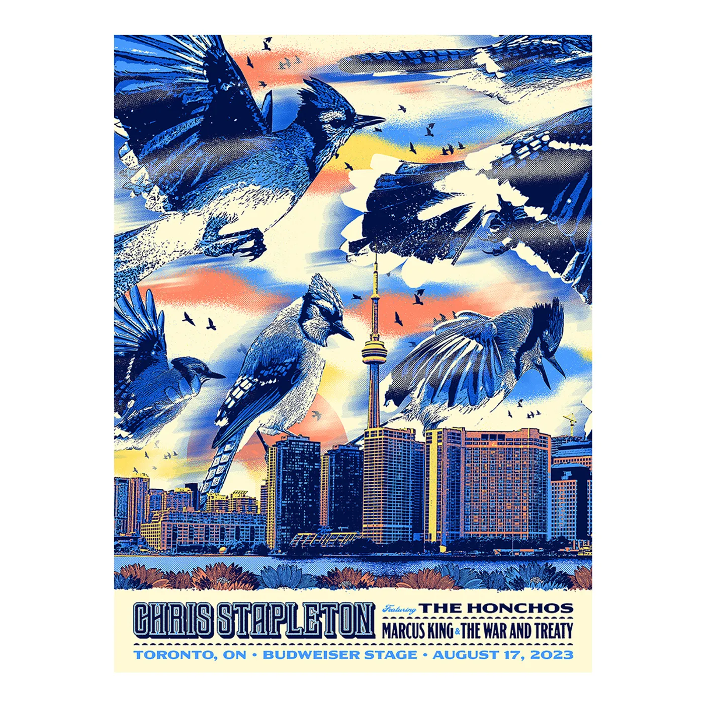 Chris Stapleton Show Poster – Toronto, ON – 08/17/2023