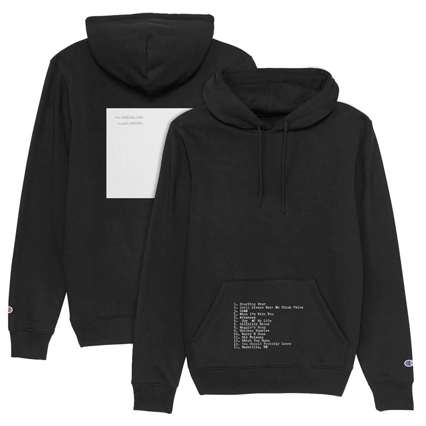 Chris Stapleton Starting Over Album Hoodie