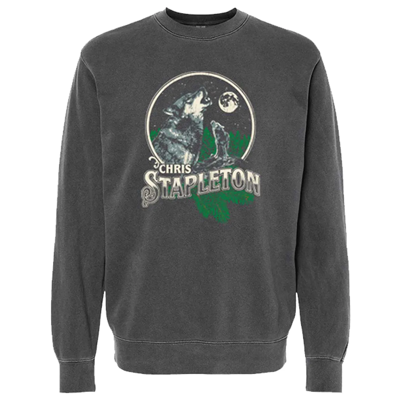 Chris Stapleton Howling Wolf Crewneck Sweatshirt