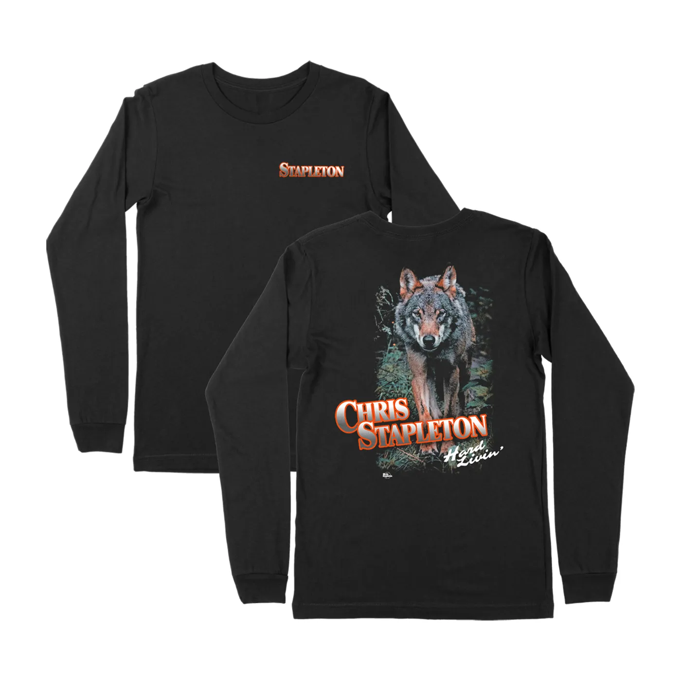Chris Stapleton Stapleton Wolf Long Sleeve Tee