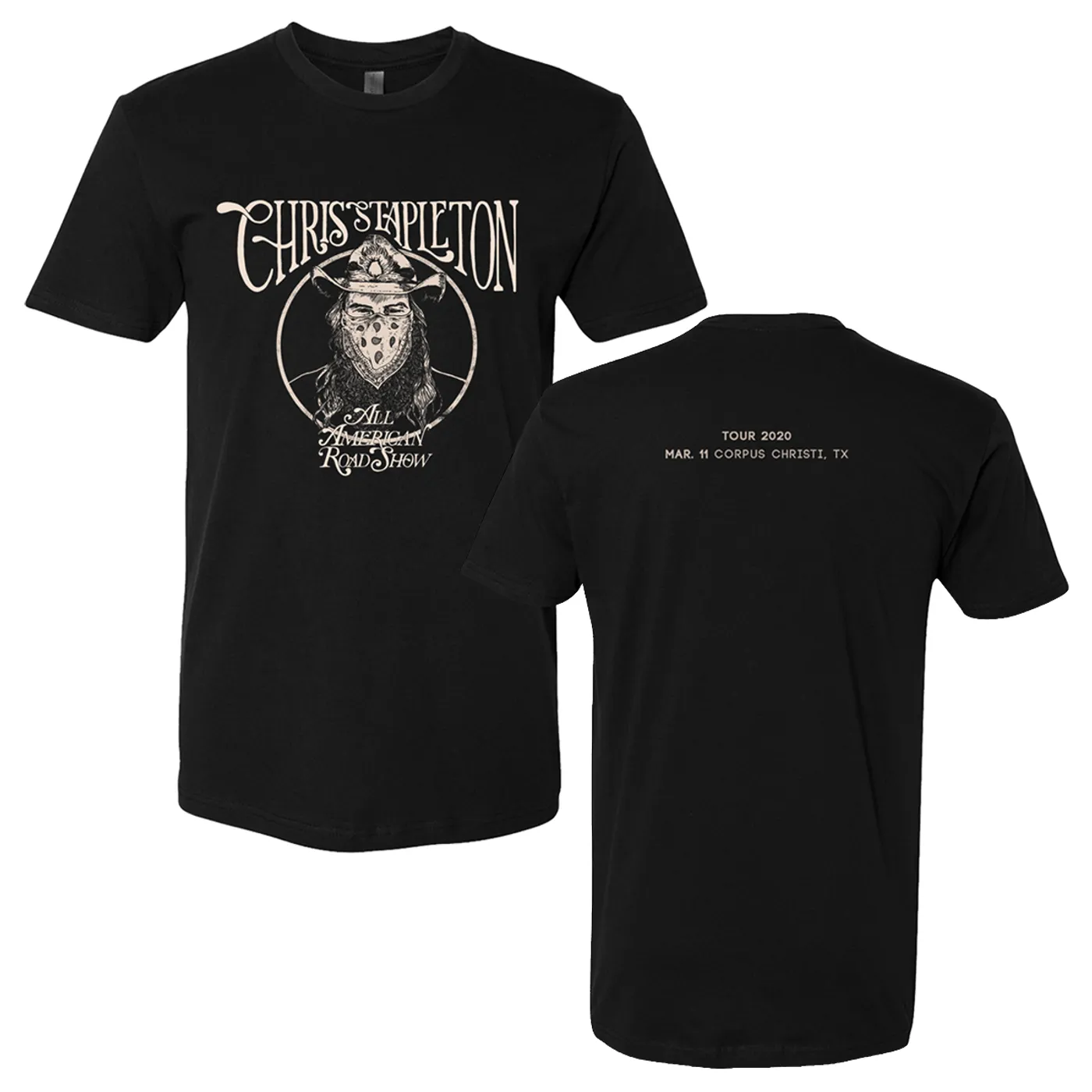 Chris Stapleton 2020 Rescheduled Tour Tee