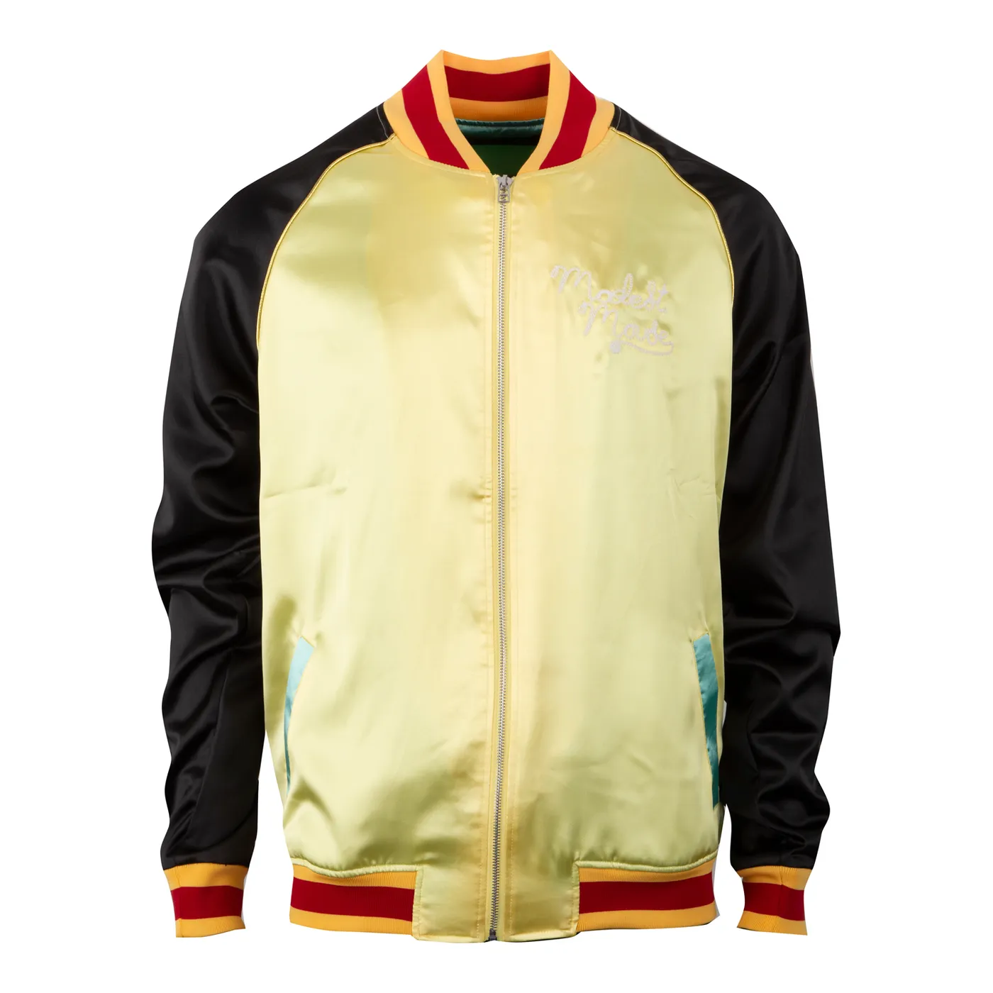 Modest Mouse BAT RAY GOLD BOMBER JACKET