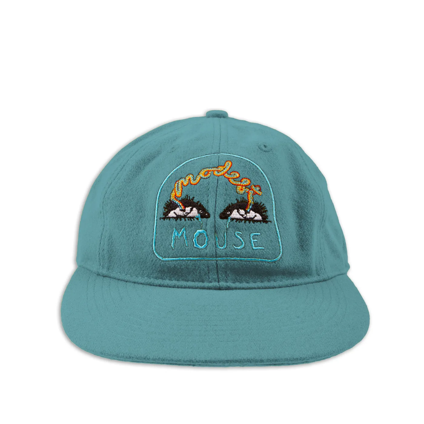 Modest Mouse Rainbow Vision Teal Hat
