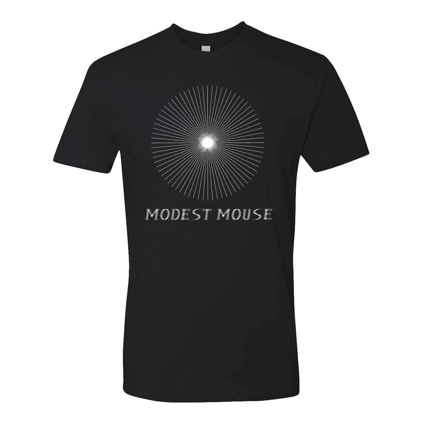 Modest Mouse Starburst Black Tee