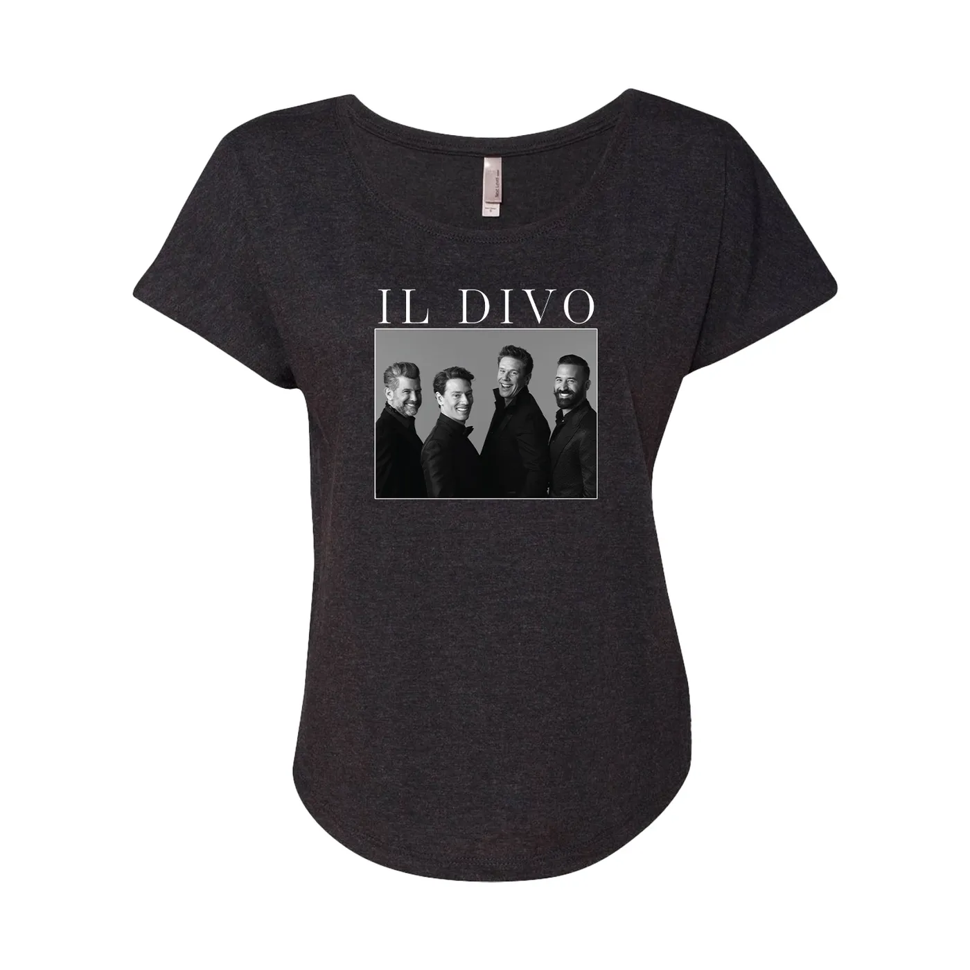 Il Divo XX Womens Tour Tee Heather Black