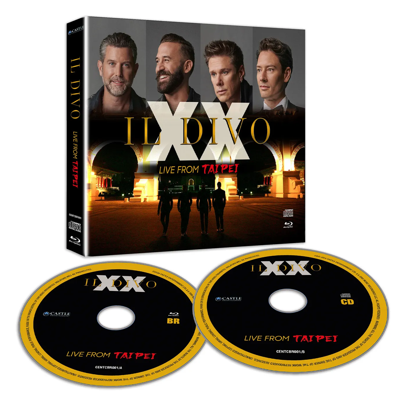 Il Divo XX Live from Taipei (CD/Blu-Ray)
