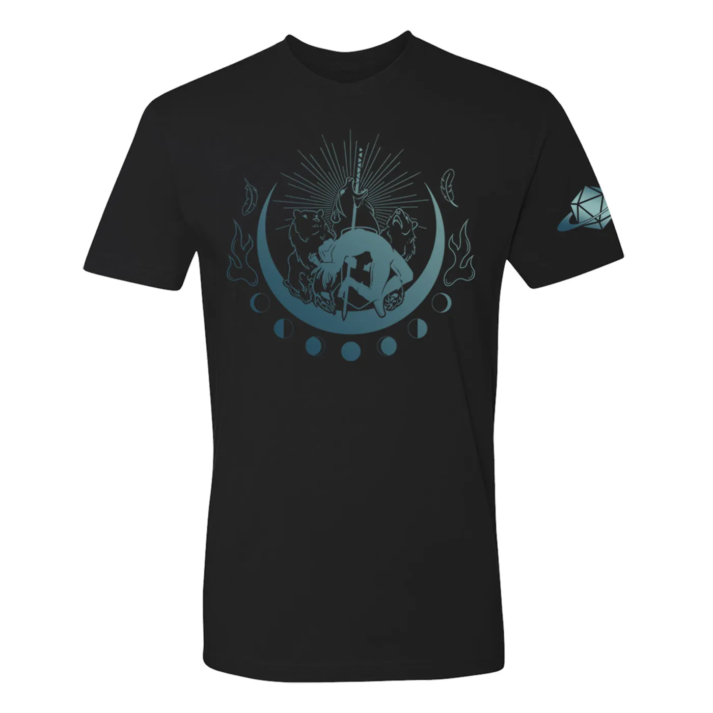 Glass Cannon Network Unisex Four Bears T-shirt, Blue