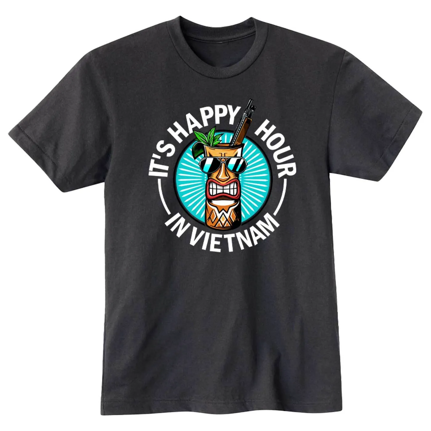 Glass Cannon Network Roger's Happy Hour Black T-Shirt