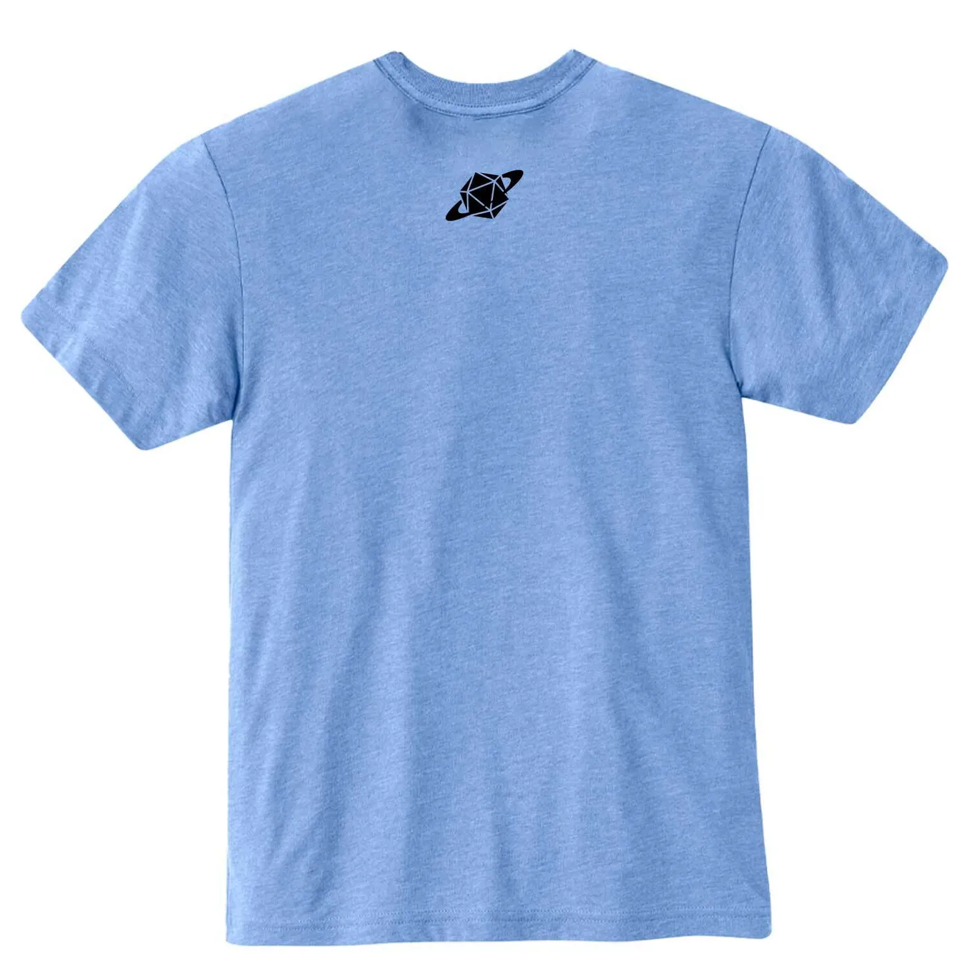 Glass Cannon Network Roger's Happy Hour Heather Lake Blue T-Shirt