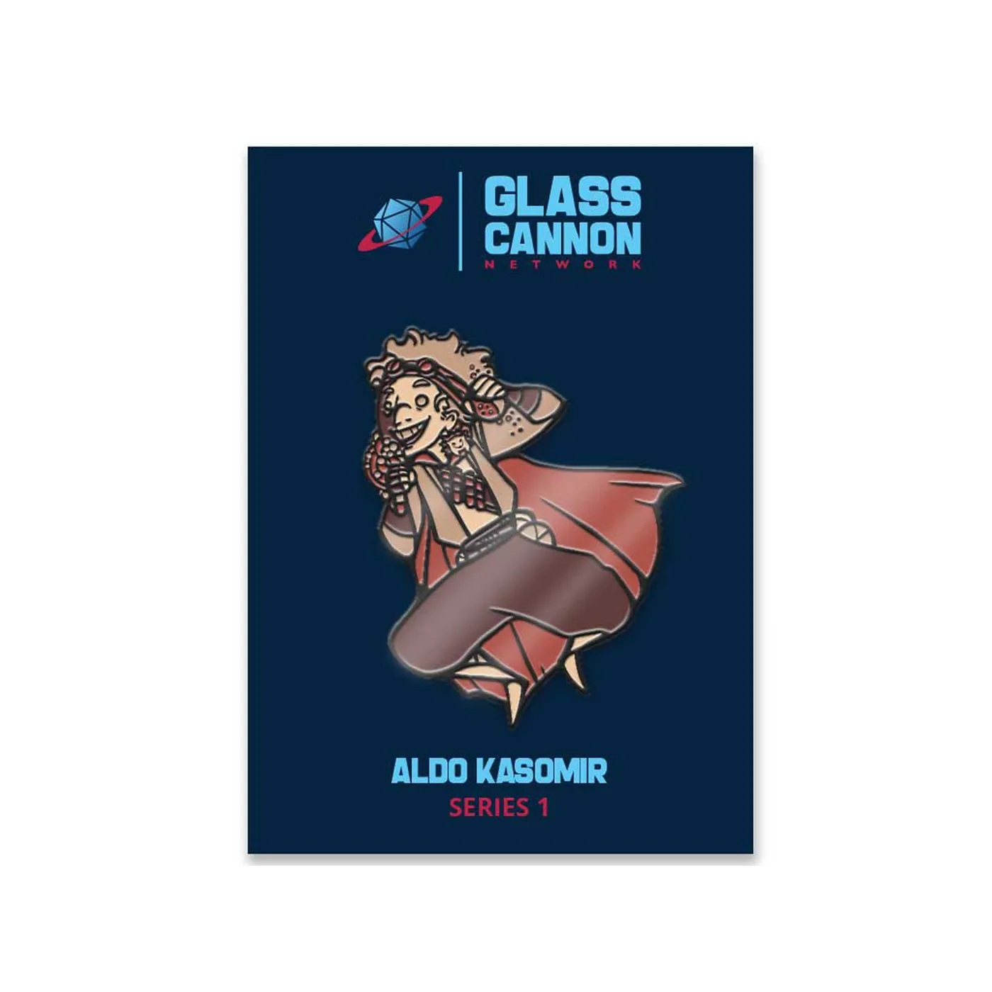 Glass Cannon Network Aldo Kasomir Pin