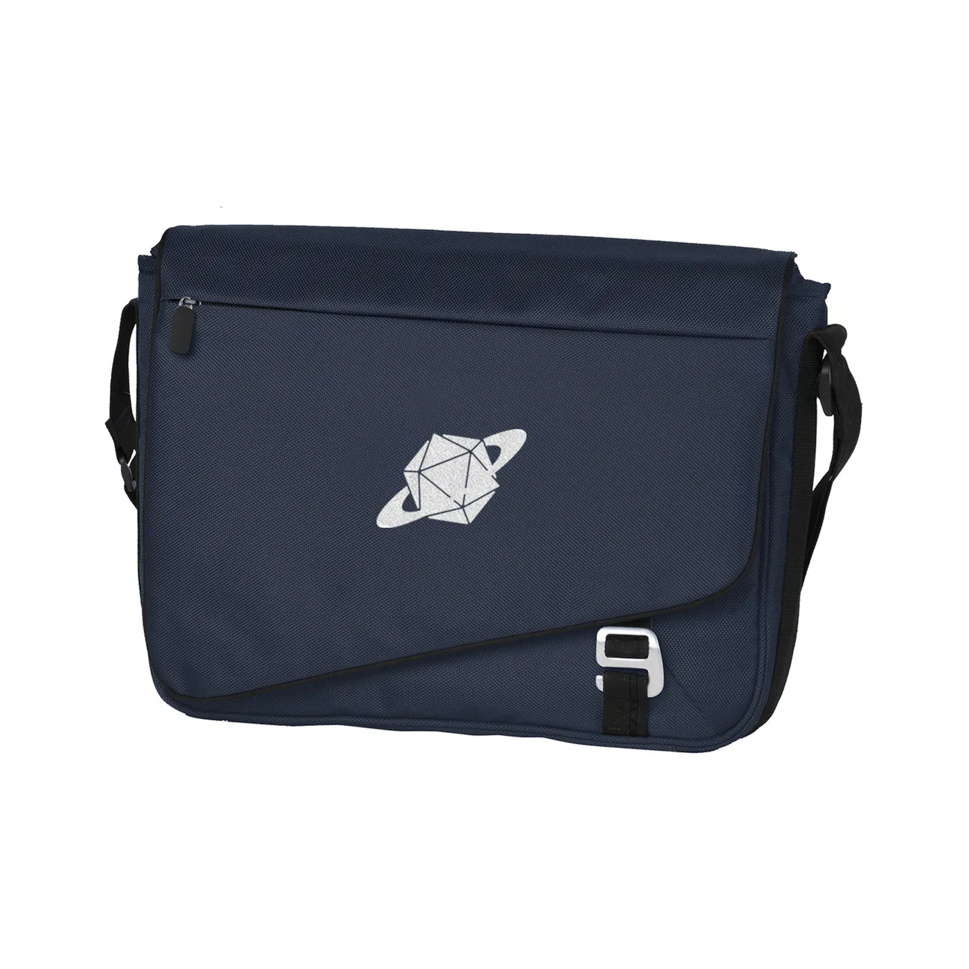 Glass Cannon Network Planet Die Game Night Messenger Bag