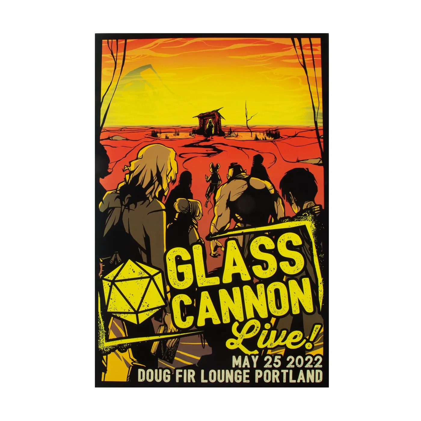 Glass Cannon Network Doug Fir Lounge Portland, OR 5/25/22 Poster