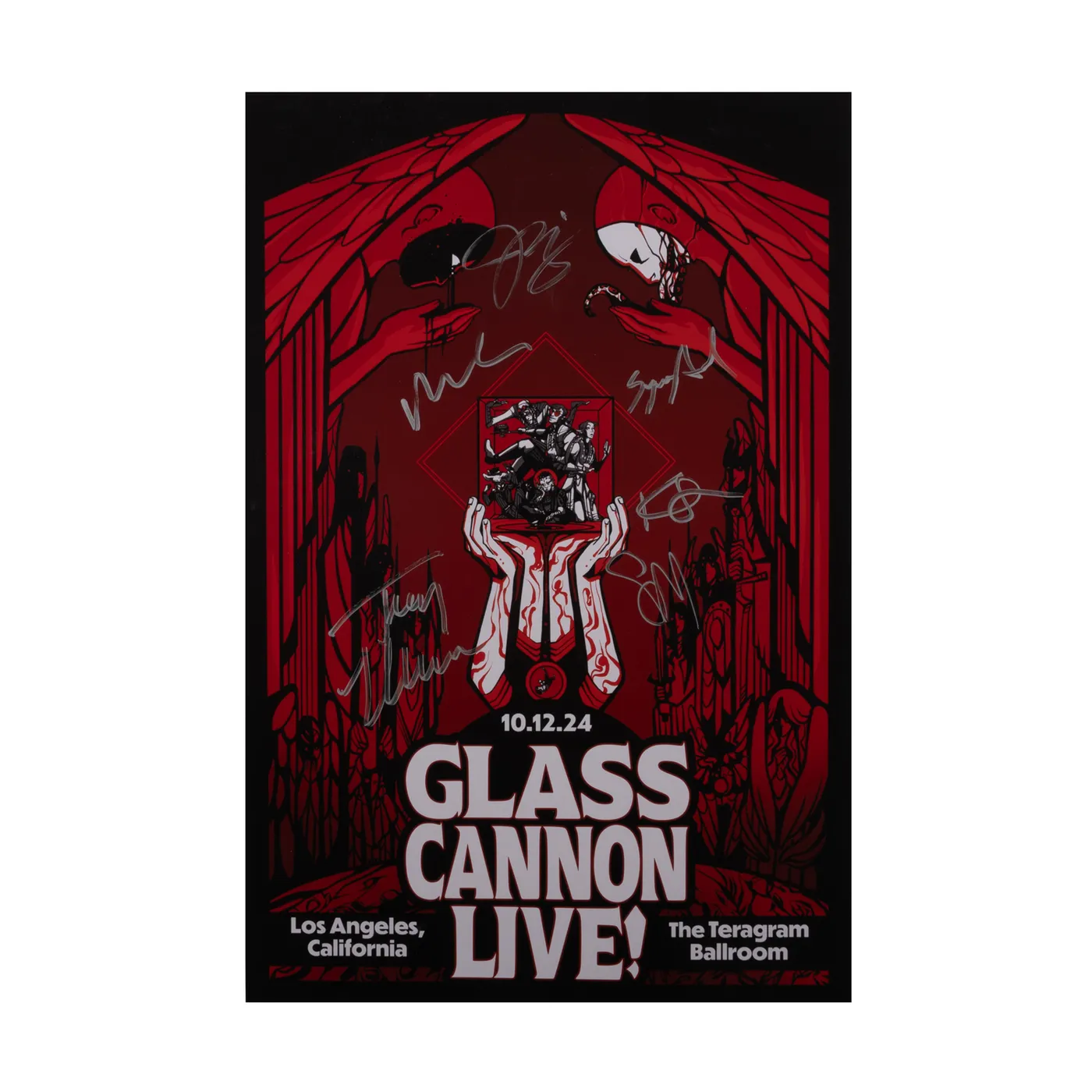 Glass Cannon Network The Teragram Ballroom, Los Angeles, CA, 10/12/24 Poster