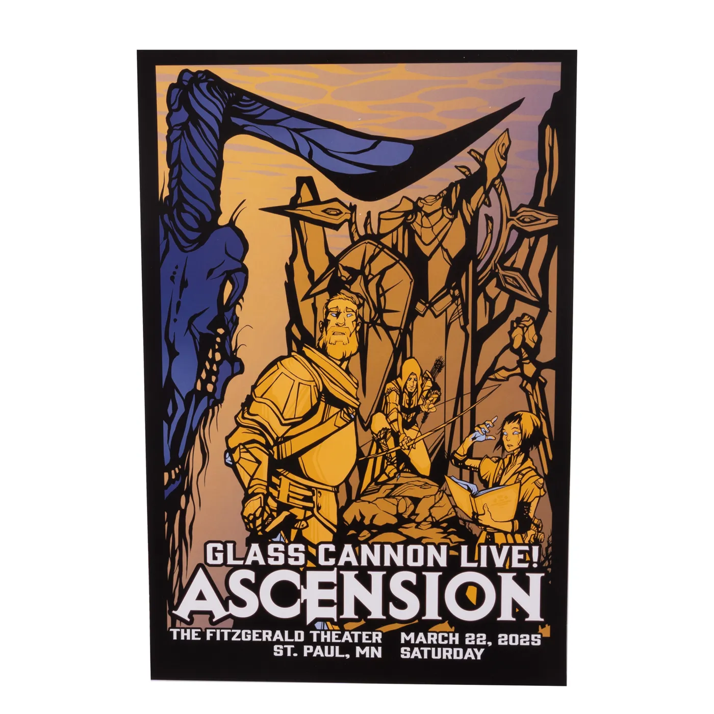 Glass Cannon Network The Fitzgerald Theater, St. Paul, MN. Mar 22, 2025 Poster