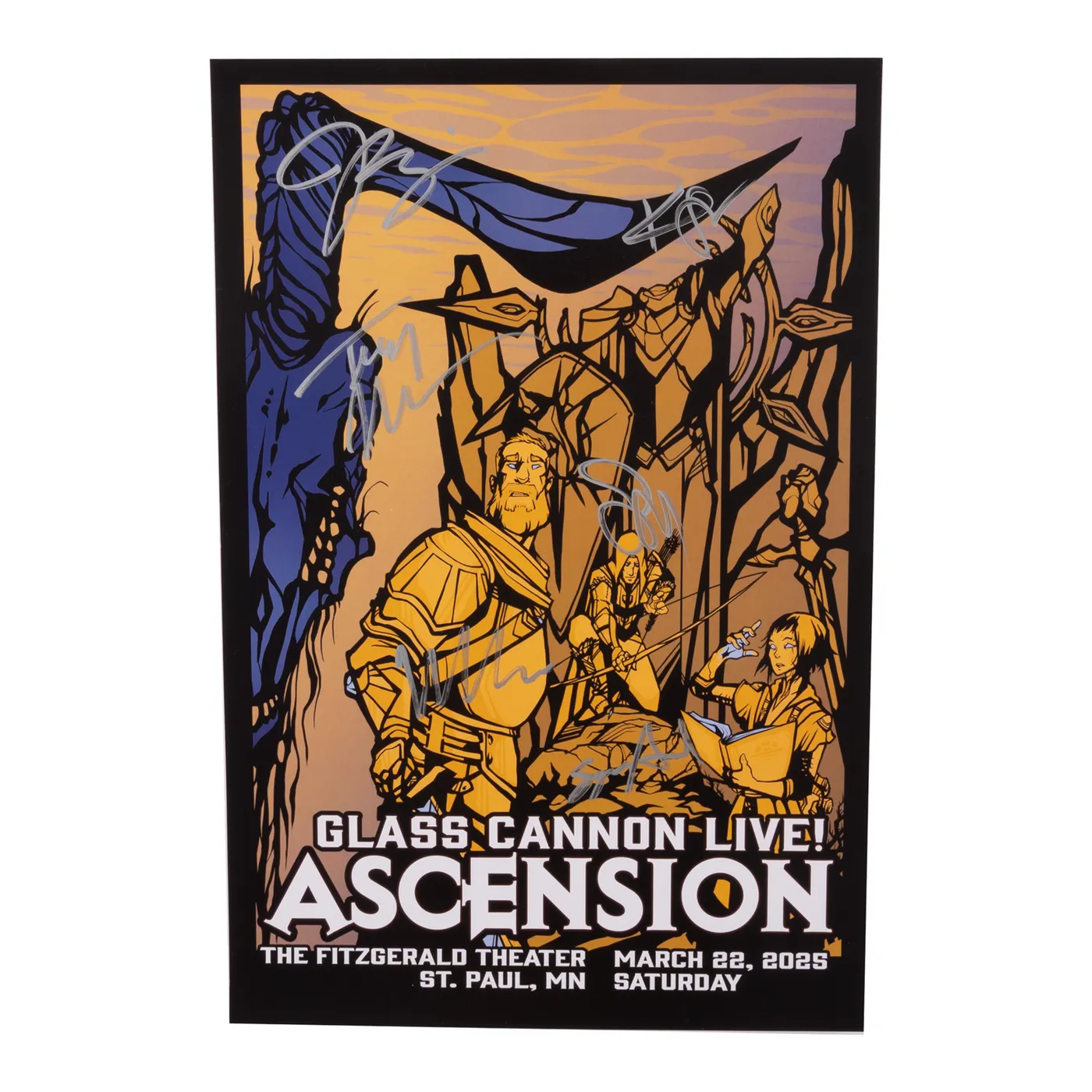 Glass Cannon Network The Fitzgerald Theater, St. Paul, MN. Mar 22, 2025 Poster
